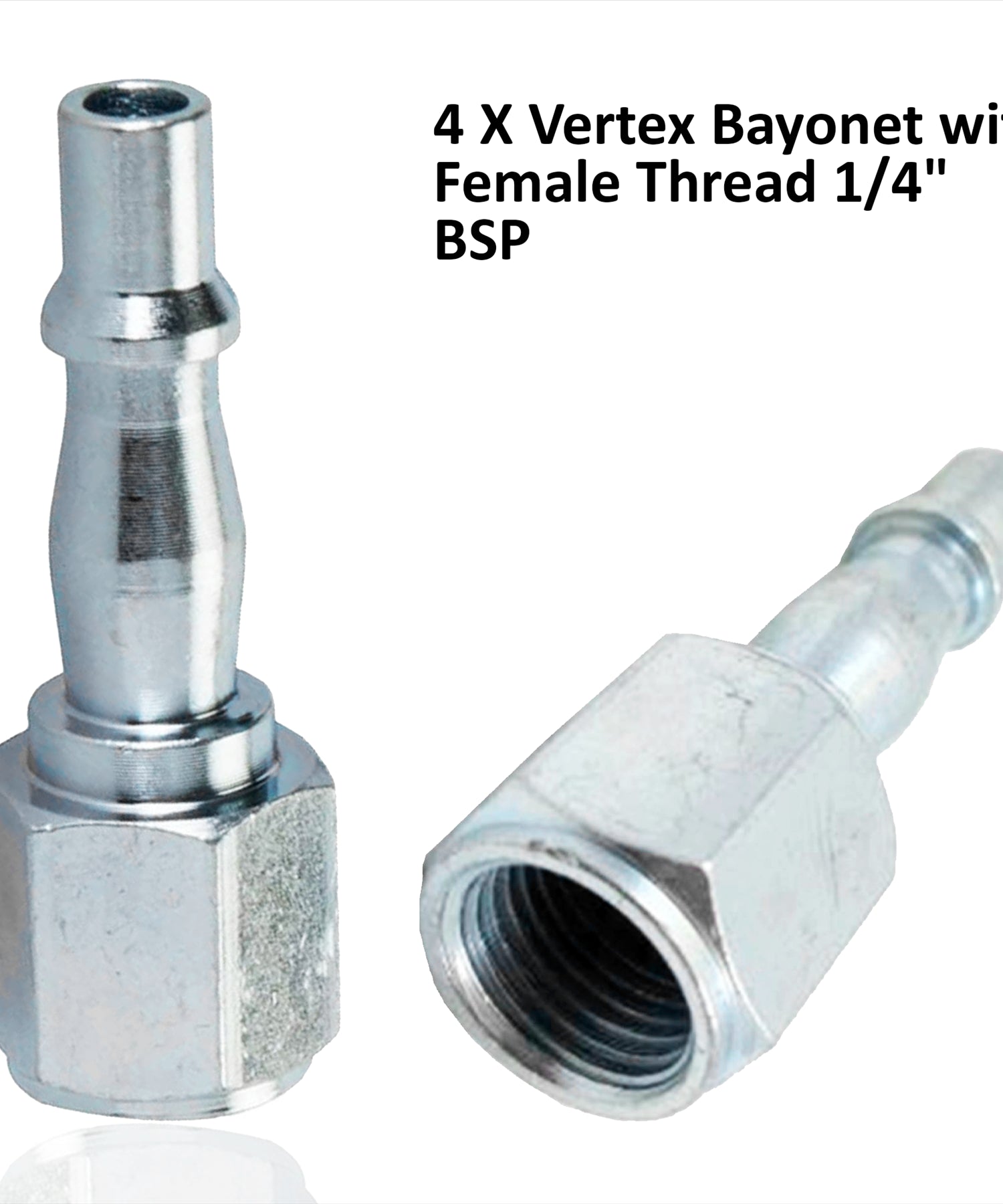 Air Line Fitting For PCL Vertex Compressor Air Hose Male Female Quick Fit 12Pcs