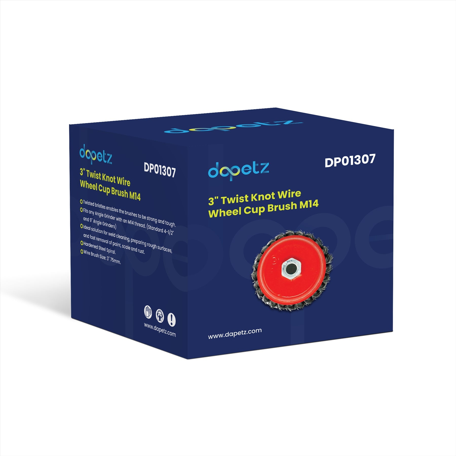 Twist Knot Wire Wheel Cup Brush 