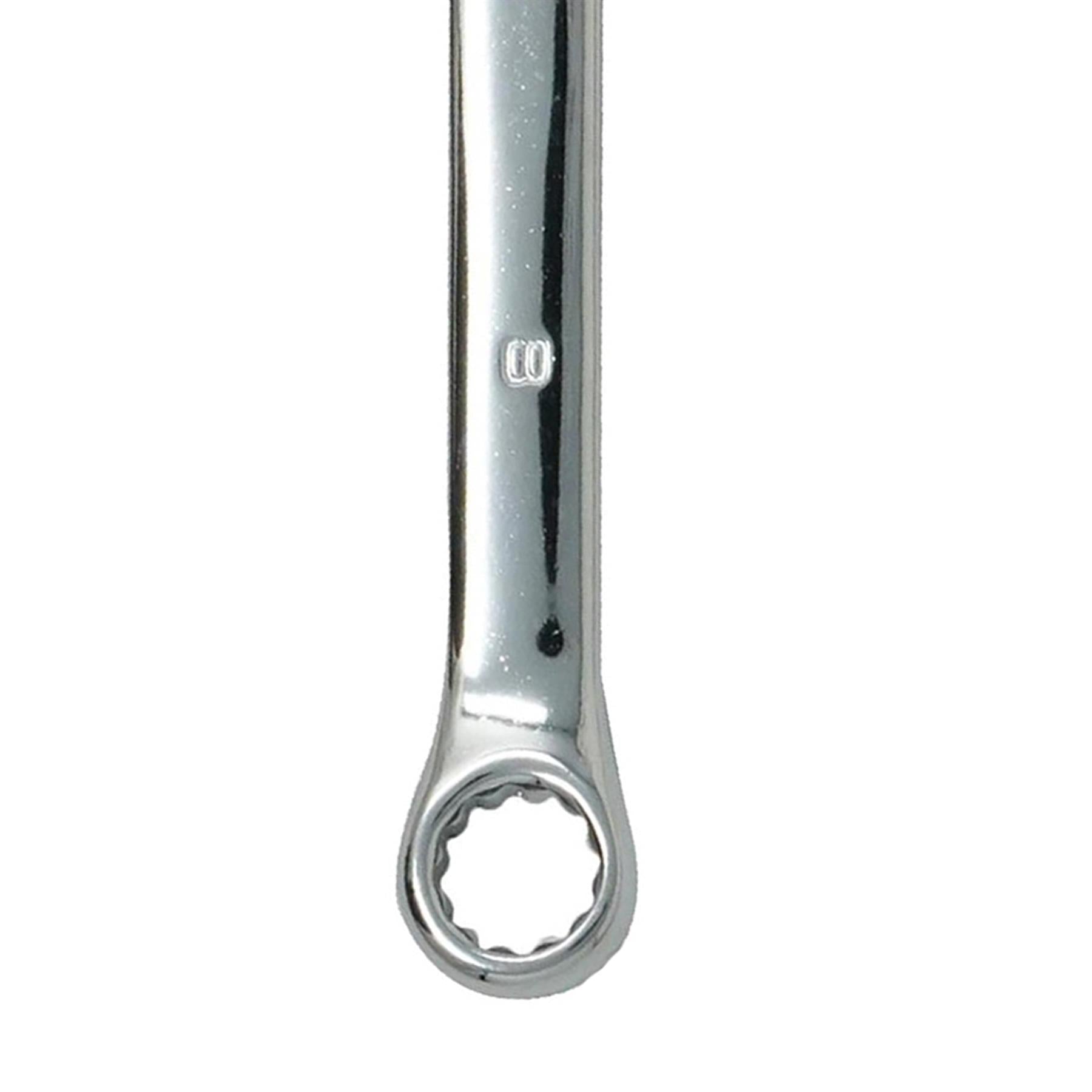 Combination Open Ring Spanner Chrome Mechanics Garage Tools 8mm by Daptez