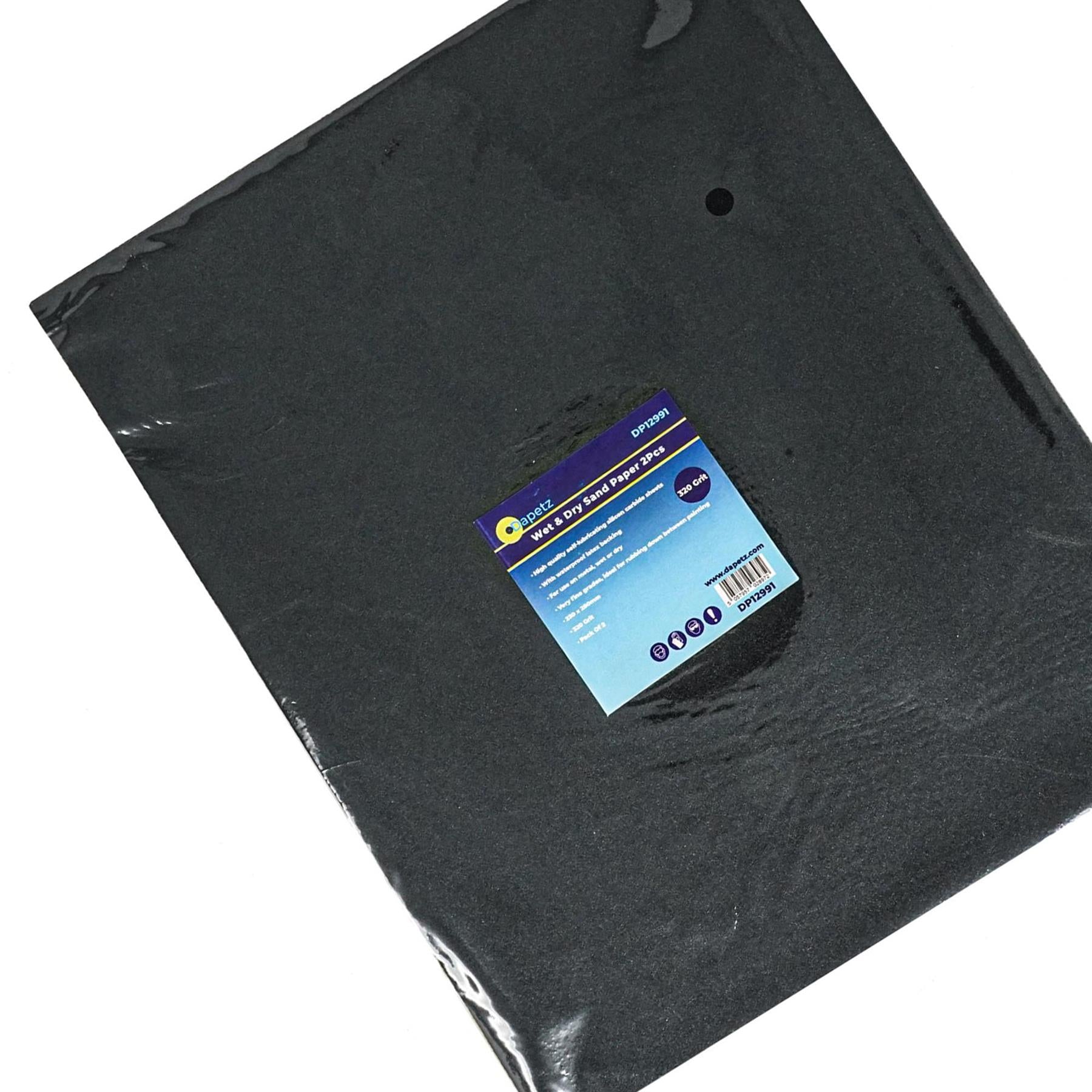 Wet And Dry Sandpaper 320 Grit Sand Paper 230x280mm Sanding By Dapetz