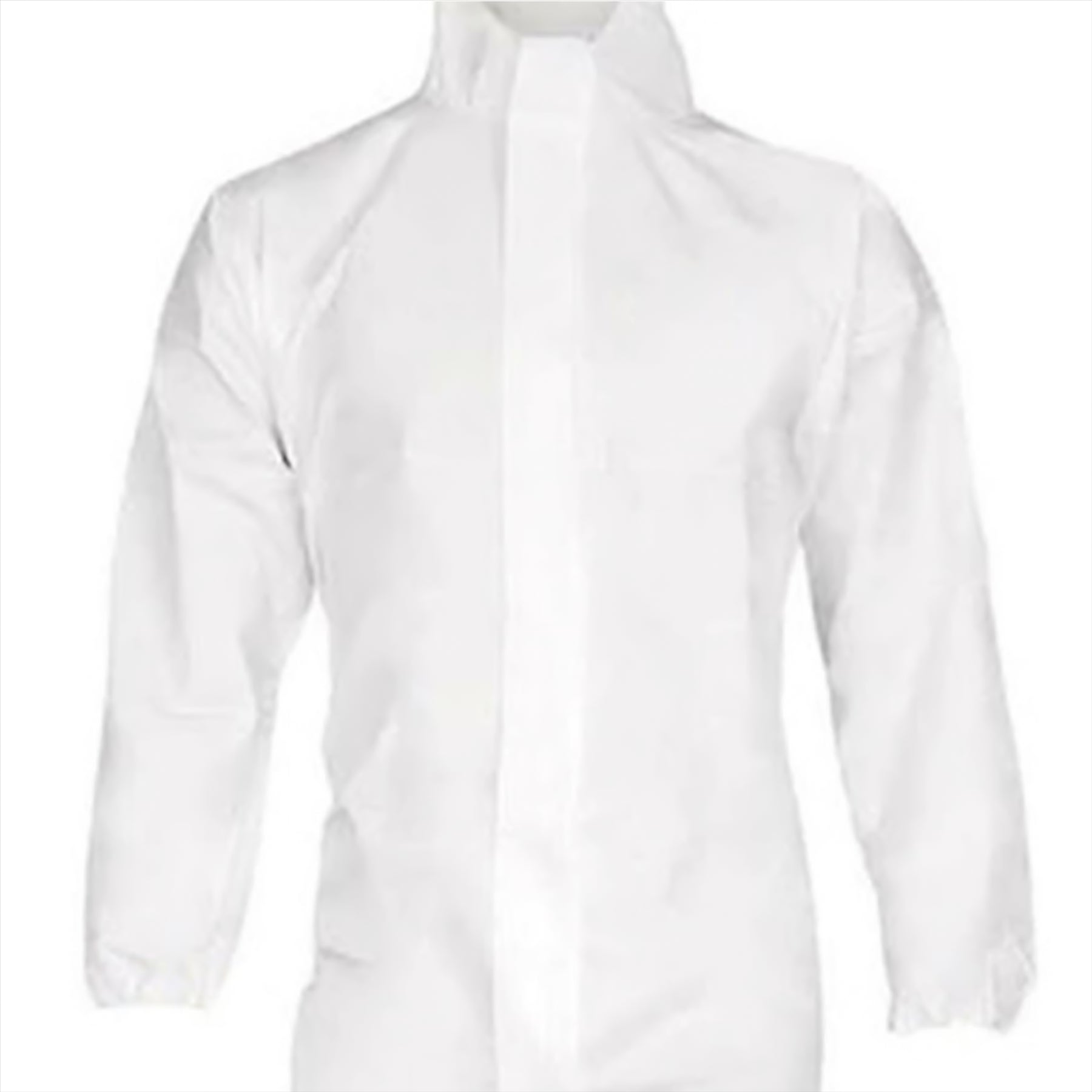 Disposable Breatheable Coveralls Boile Hood Protective Suit With Zip Large