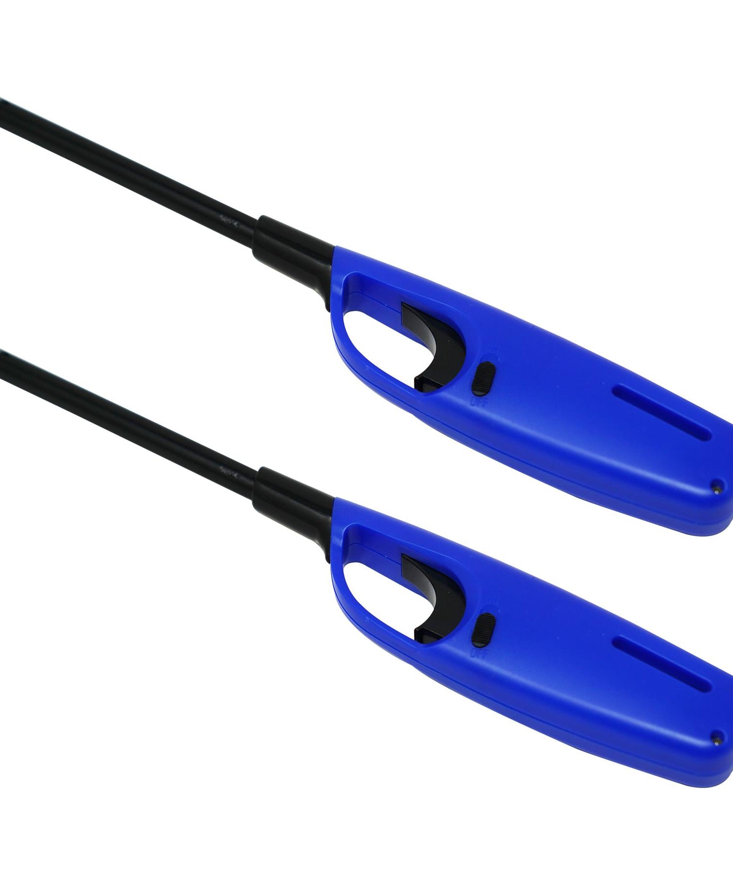 2pcs Refillable Lighter Gas Cooker Bbq Camping Oven Candle Safety Flame Lock By Dapetz