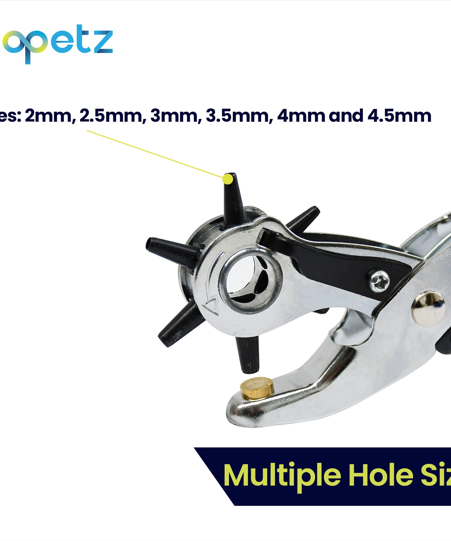 Punch Pliers Revolving Punch Pliers round hole Punch leather belt Hole Punch