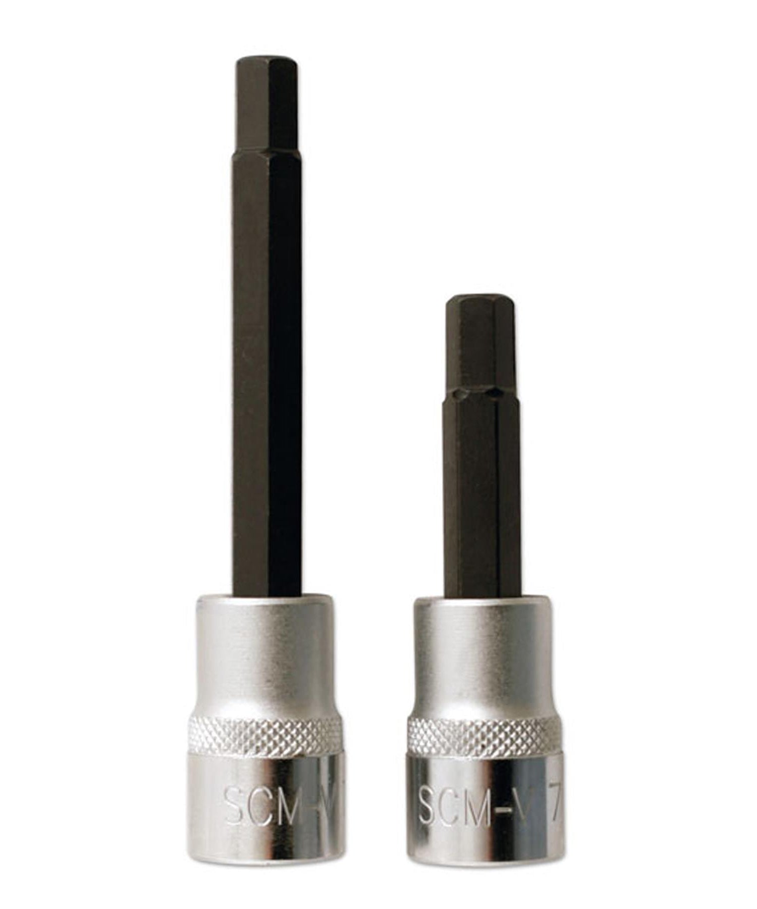 2pcs 3/8 inch Hex Shank Drill Bit Square Drive Socket Bit Set 7mm