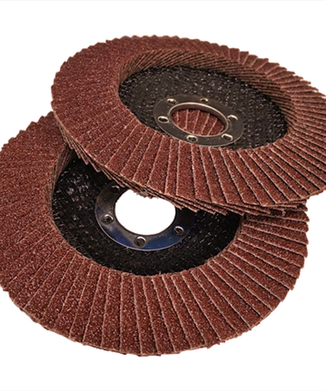 50pcs Flap Grinding Sanding Discs 115mm 4.5" 120 Grit Aluminium Oxide Angle Wheel For Bosch By Dapetz