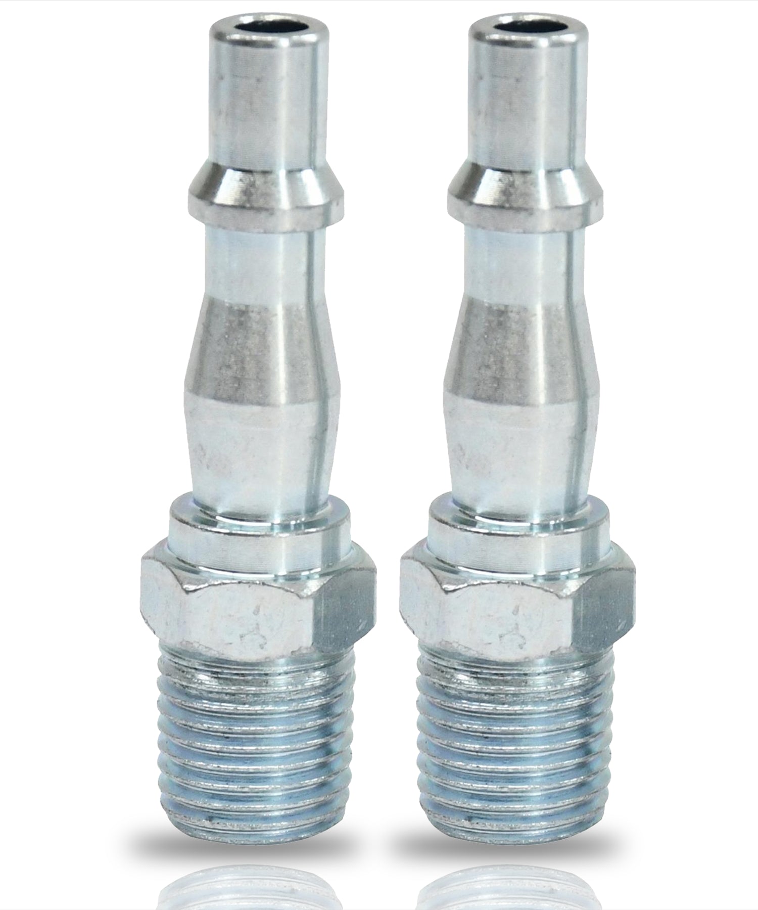 Air Line Hose Fitting Connector Male 1/4" Thread Bayonet For PCL Vertex 2Pcs