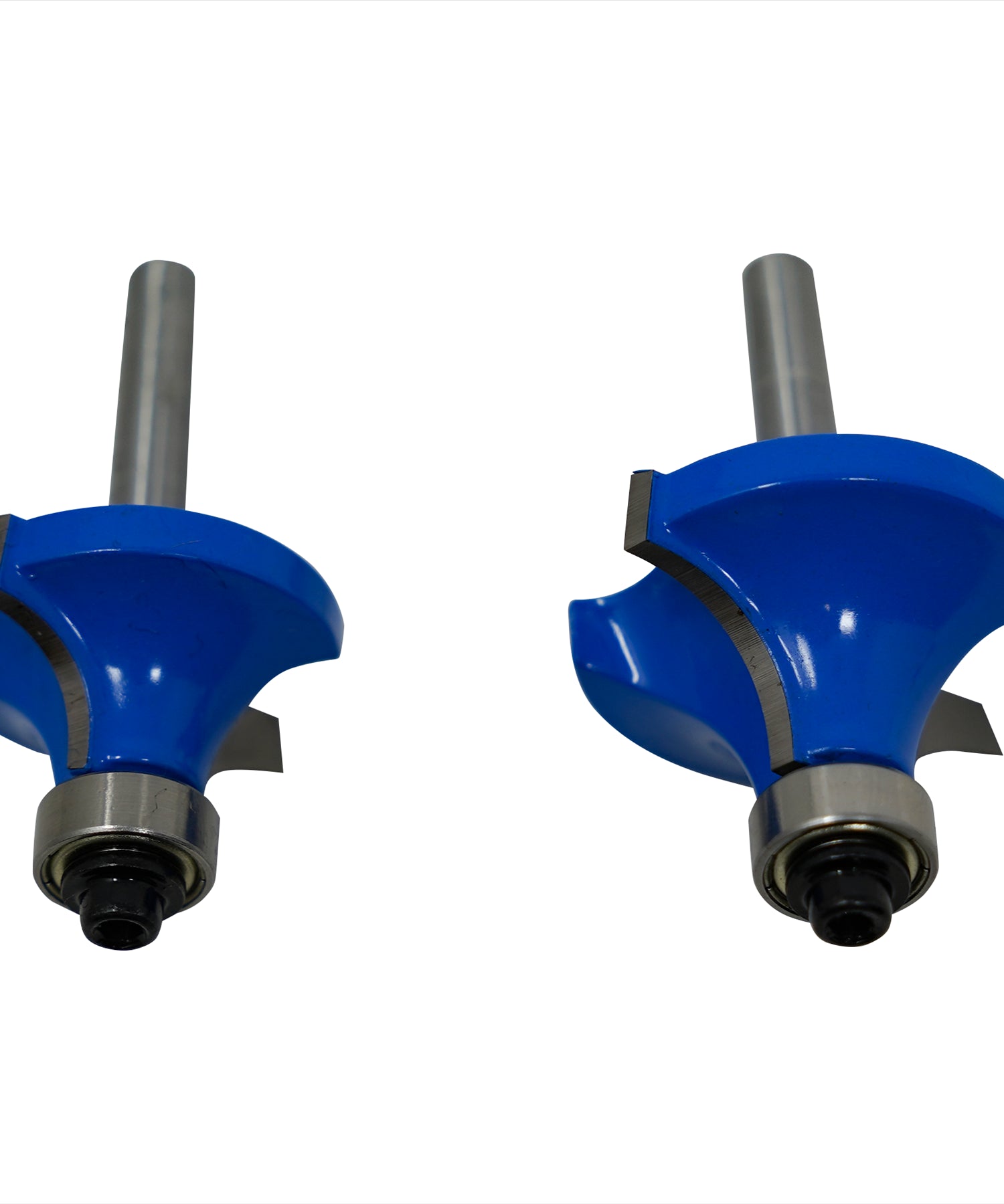 1/4" Shank Round Over Router Bit Set – 4Pc Woodworking Cutter