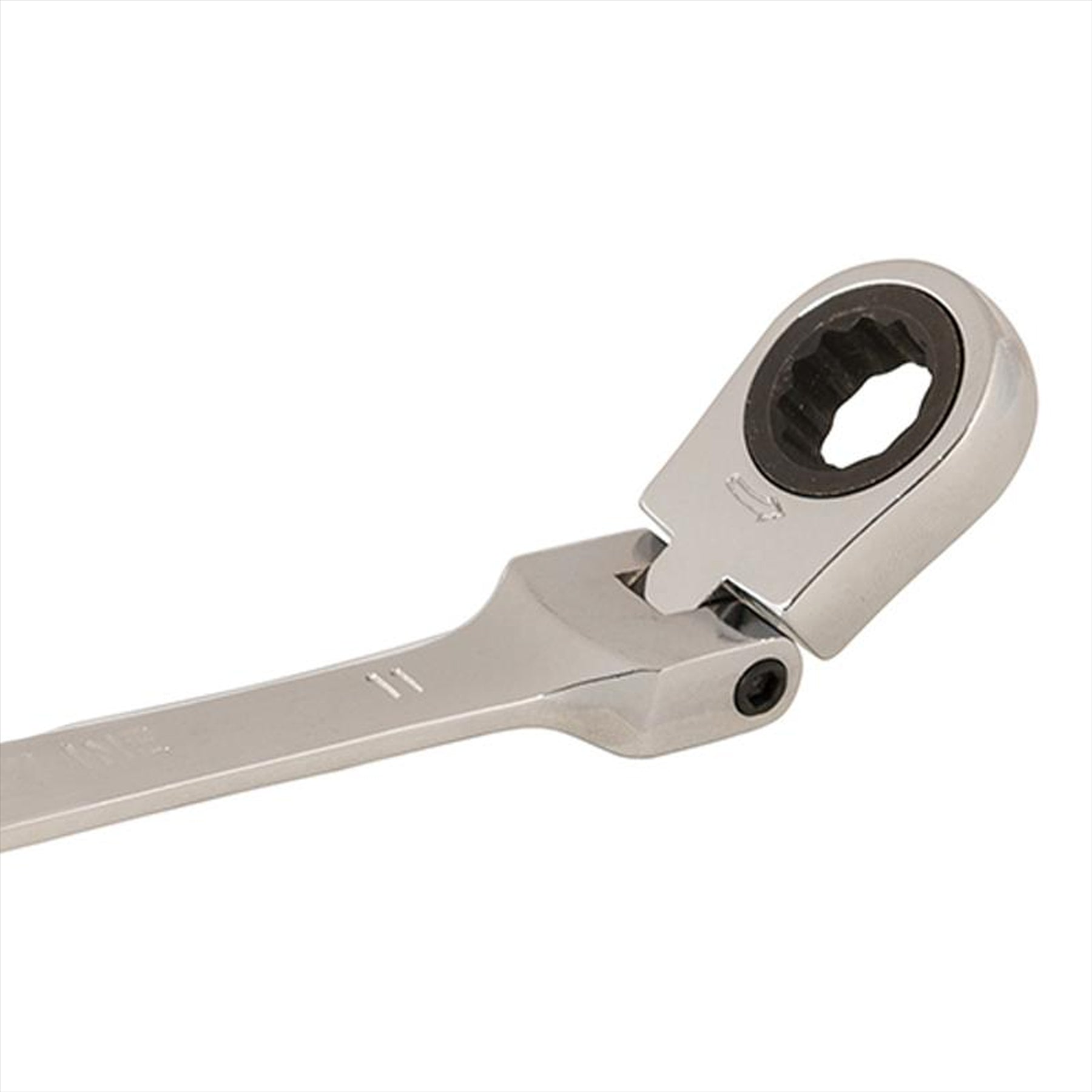 Flexible Head Ratchet Metric Spanner 11mm Open End & Ring Guaranteed By Dapetz