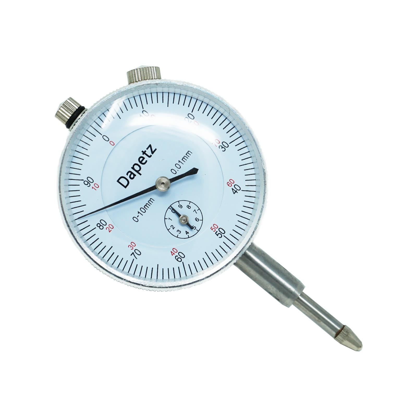 Dial Test Indicator Dti Gauge With Magnetic Base Stand Clock Gauge 10/0.01mm By Dapetz