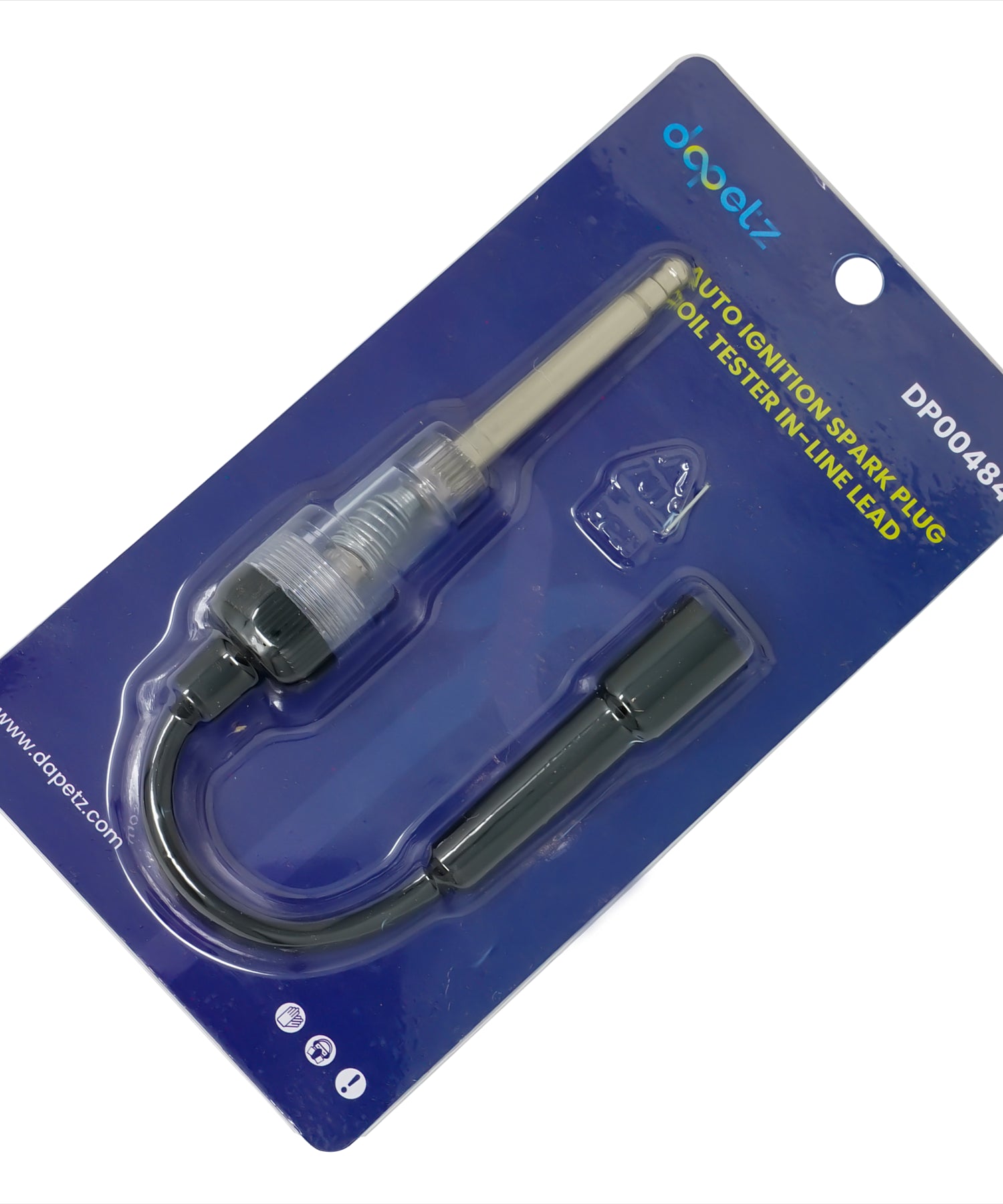 Auto Ignition Spark Plug Coil Tester In-Line Lead Van Car Bike by Daptez