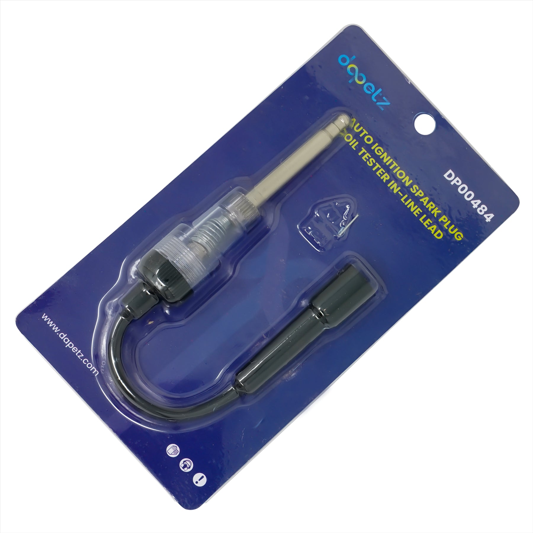 Auto Ignition Spark Plug Coil Tester In-Line Lead Van Car Bike by Daptez