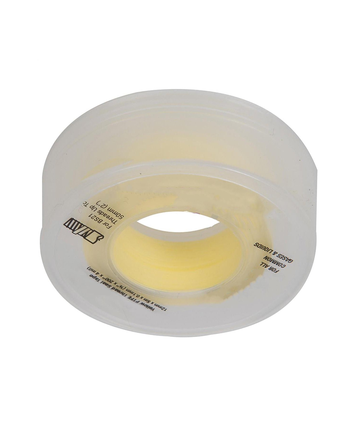 PTFE Gas Thread Seal Tape 12mm x 5m Yellow for LPG, Natural Gas Pck of 2 By Dapetz