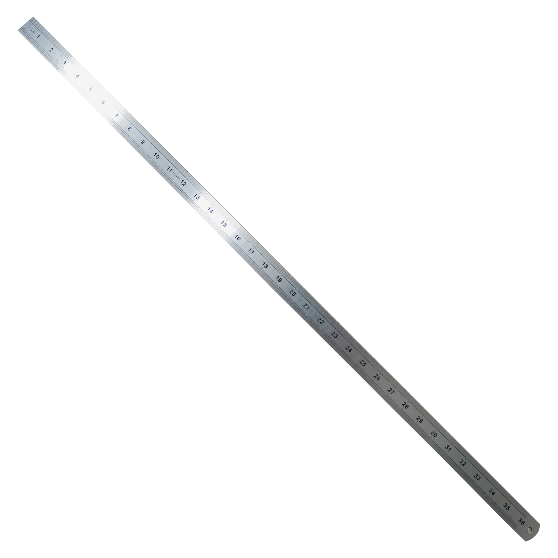 36" 90cm 900mm Stainless Steel Ruler Metal Rule Metric Imperial By Dapetz