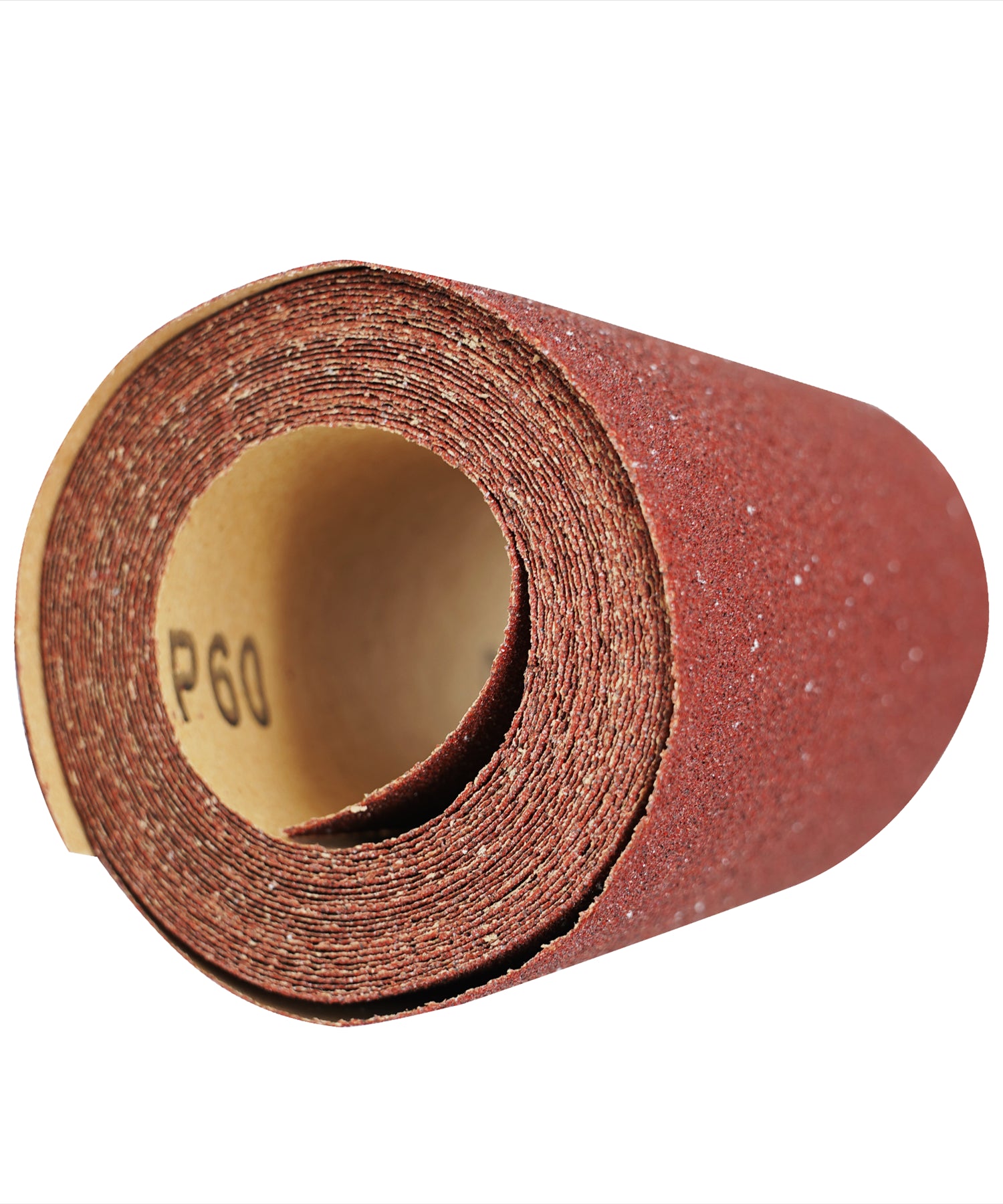 ALUMINIUM OXIDE SANDING ROLL 115mm 5m RED GRIT 60 by Daptez