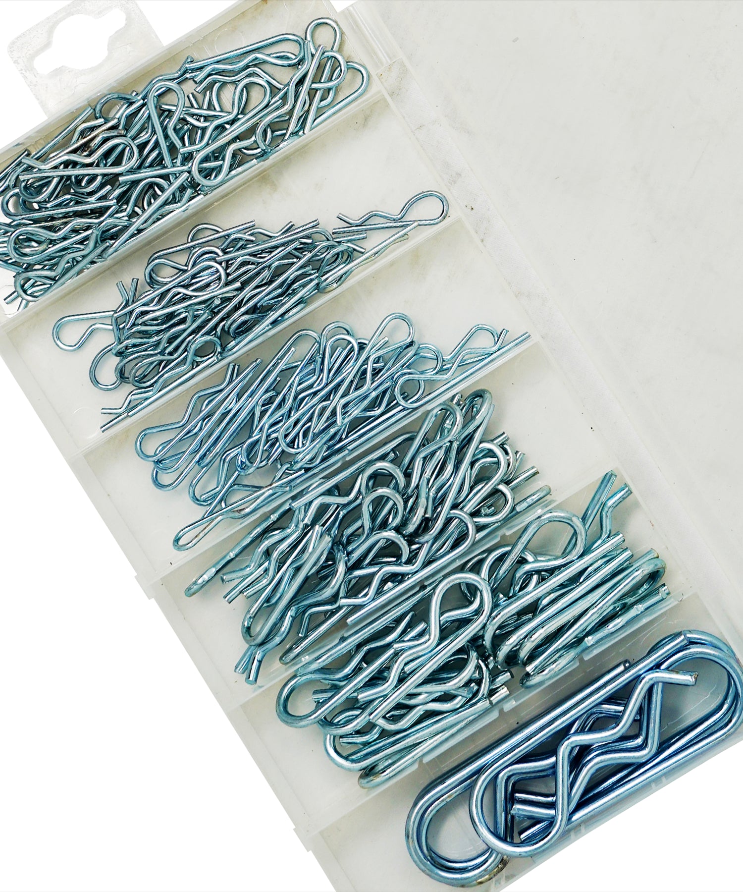 Hitch R Clip and Hair Pin Set - 150pc Assortment with Cotter & Lynch Pins By Dapetz