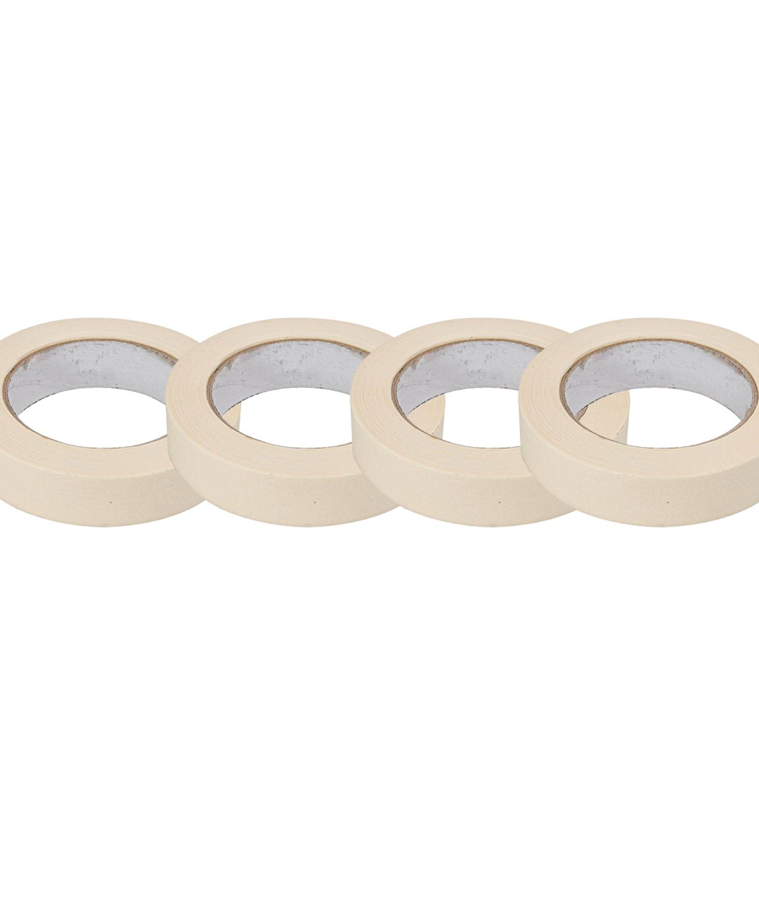 6PCS Masking Tape 25mm x 50m Professional Painting Automotive Auto Car White By Dapetz