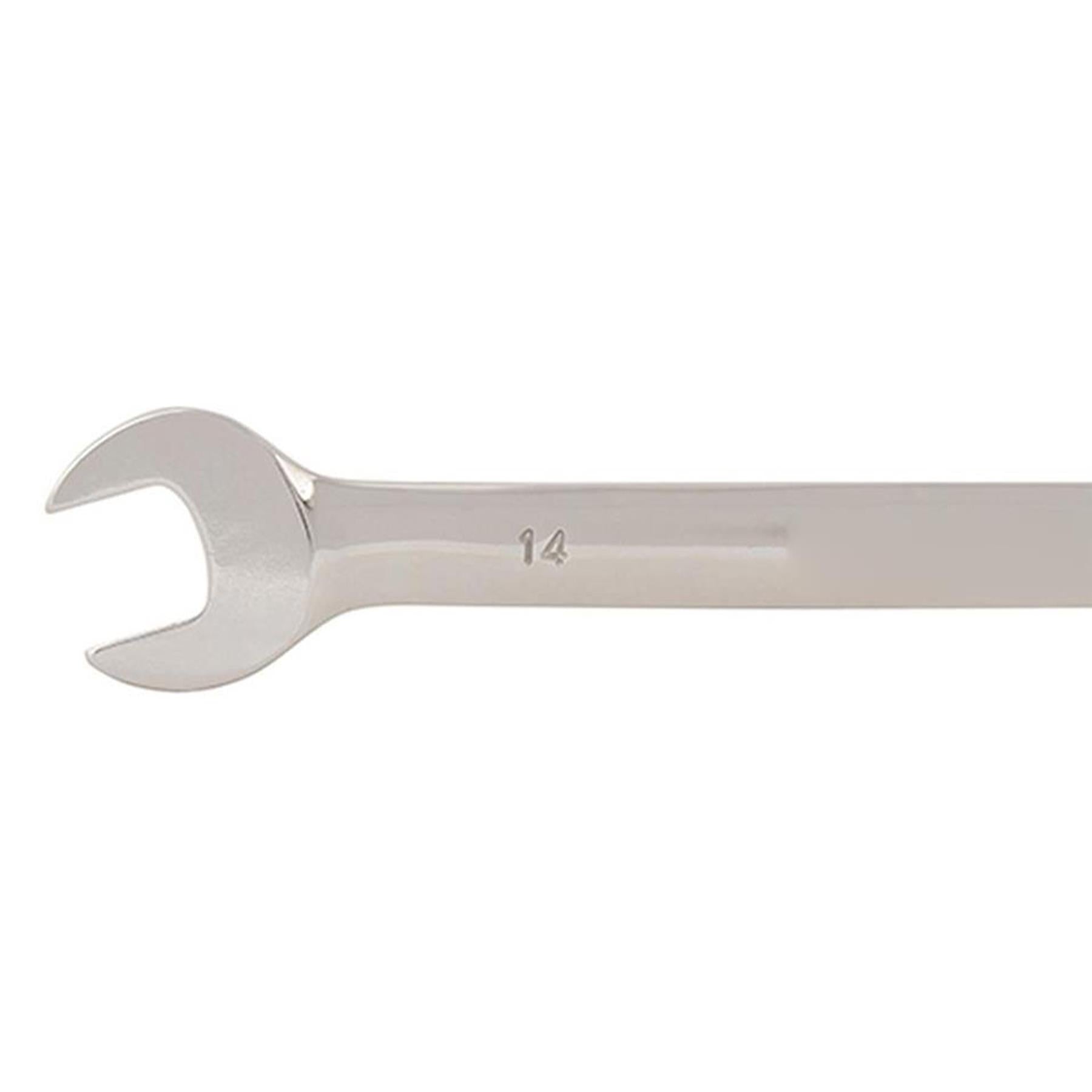 Head Ratchet Metric Spanner Open End Ring Combination 14mm By Dapetz