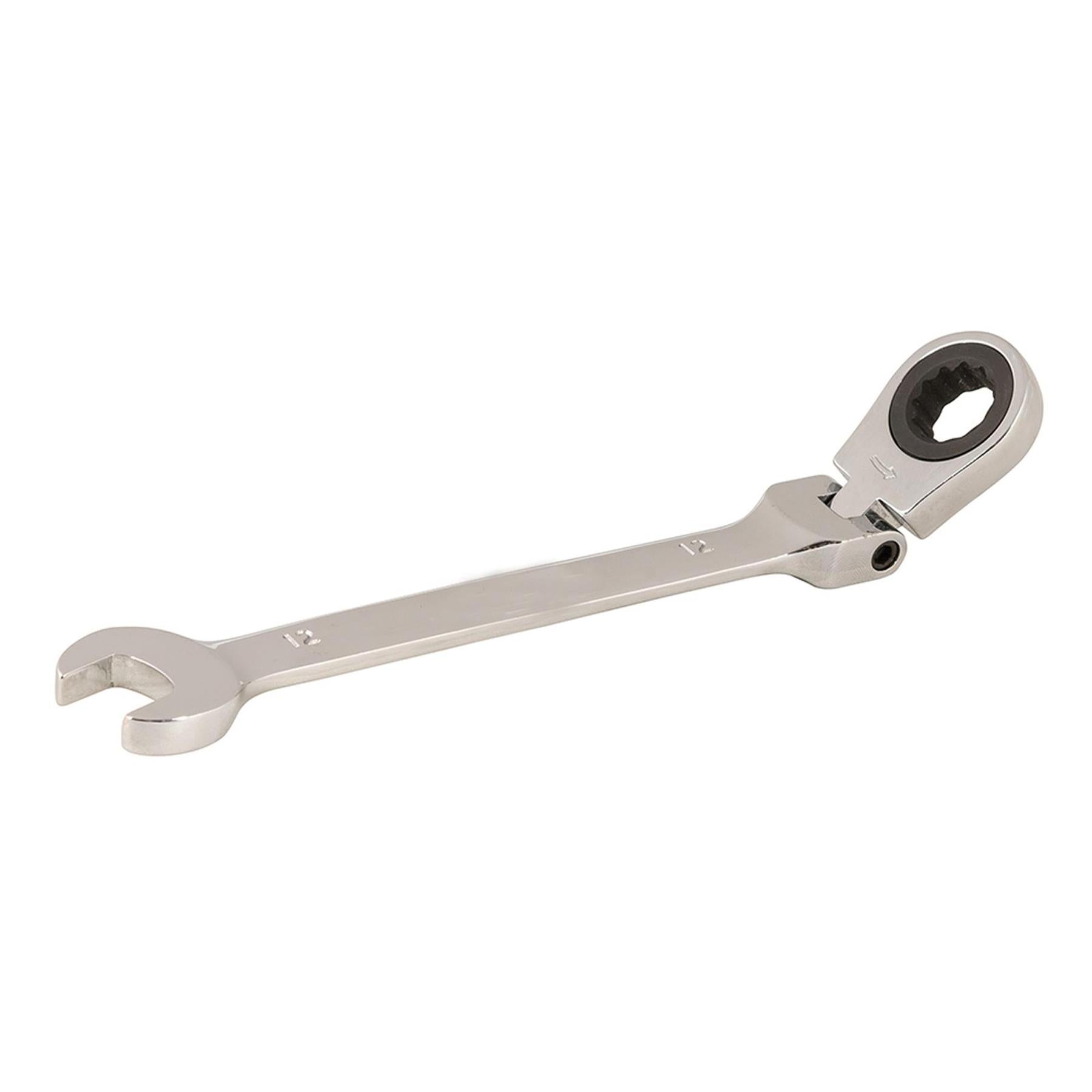 Spanner Ratchet Head Open End 12mm Flexible Metric & Dapetz