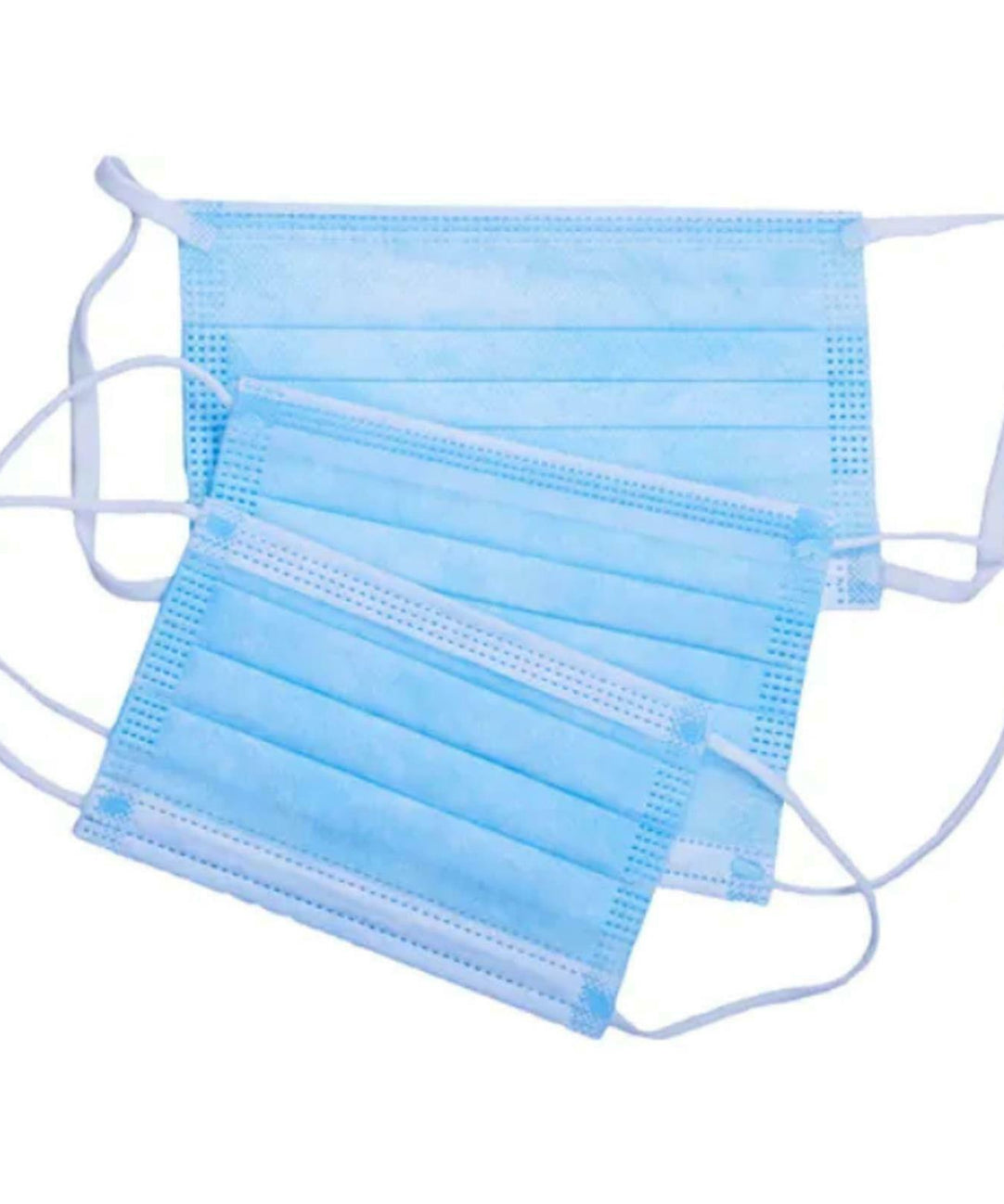 2 3-Ply Disposable Face Masks | Sanding, Paint, Dust & Aerosol Protection by Dapetz