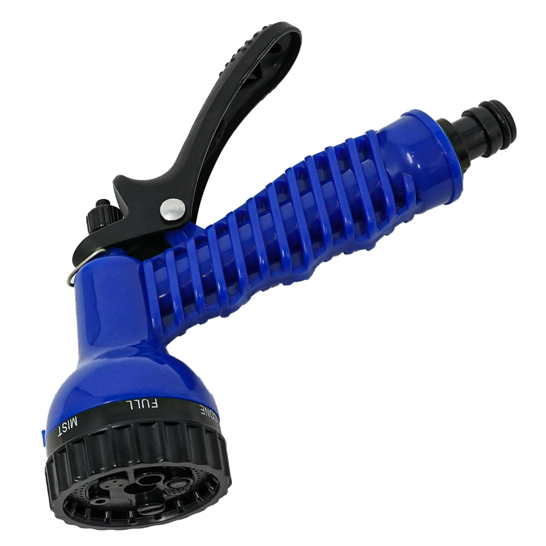 Expandable Garden Hose Pipe 15m 50ft With 7 Function Water Spray Gun Magic Hose