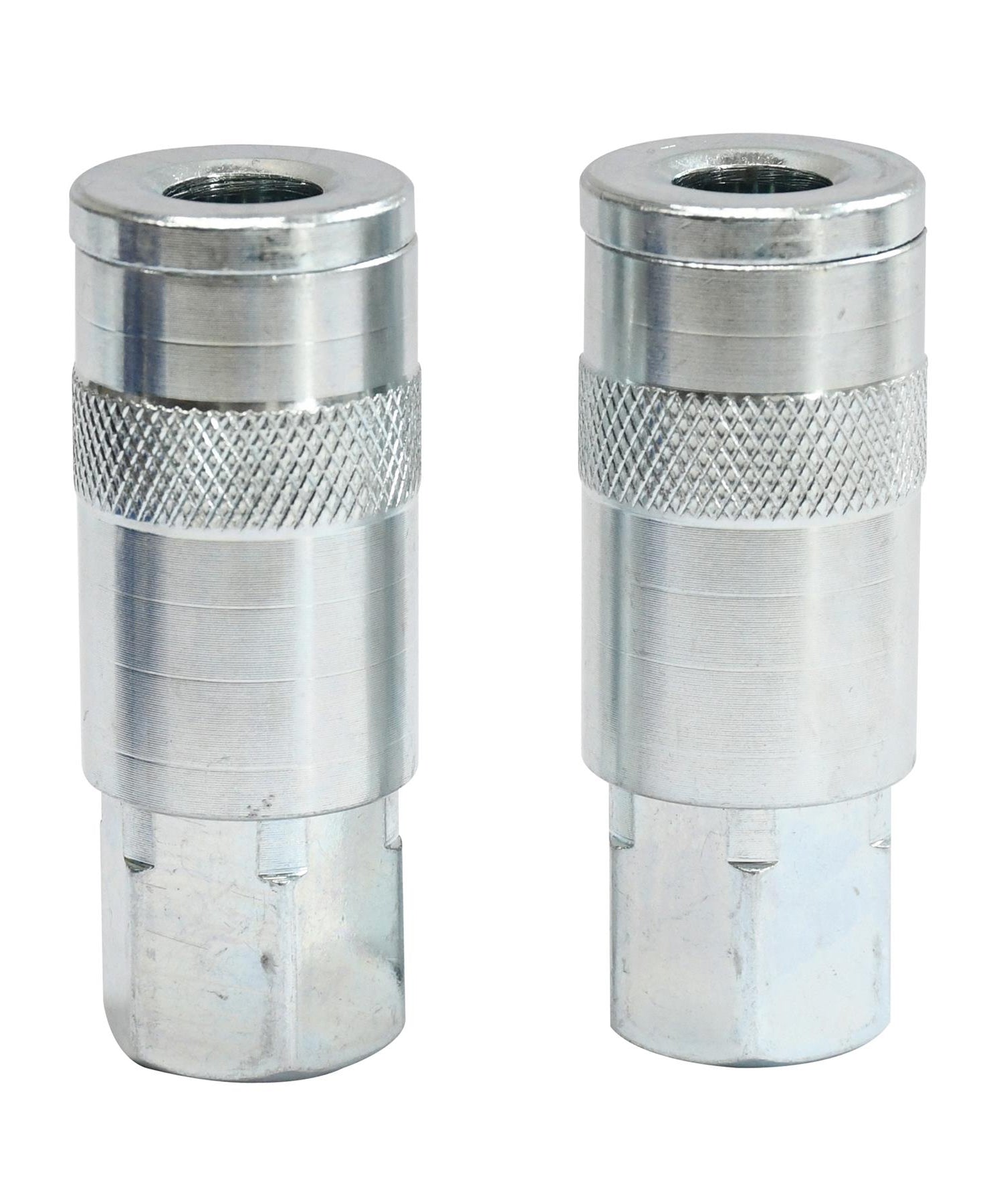 Vertex Air Line Fitting Quick Release Compressor Air Hose 1/4" Female Thread 2PC