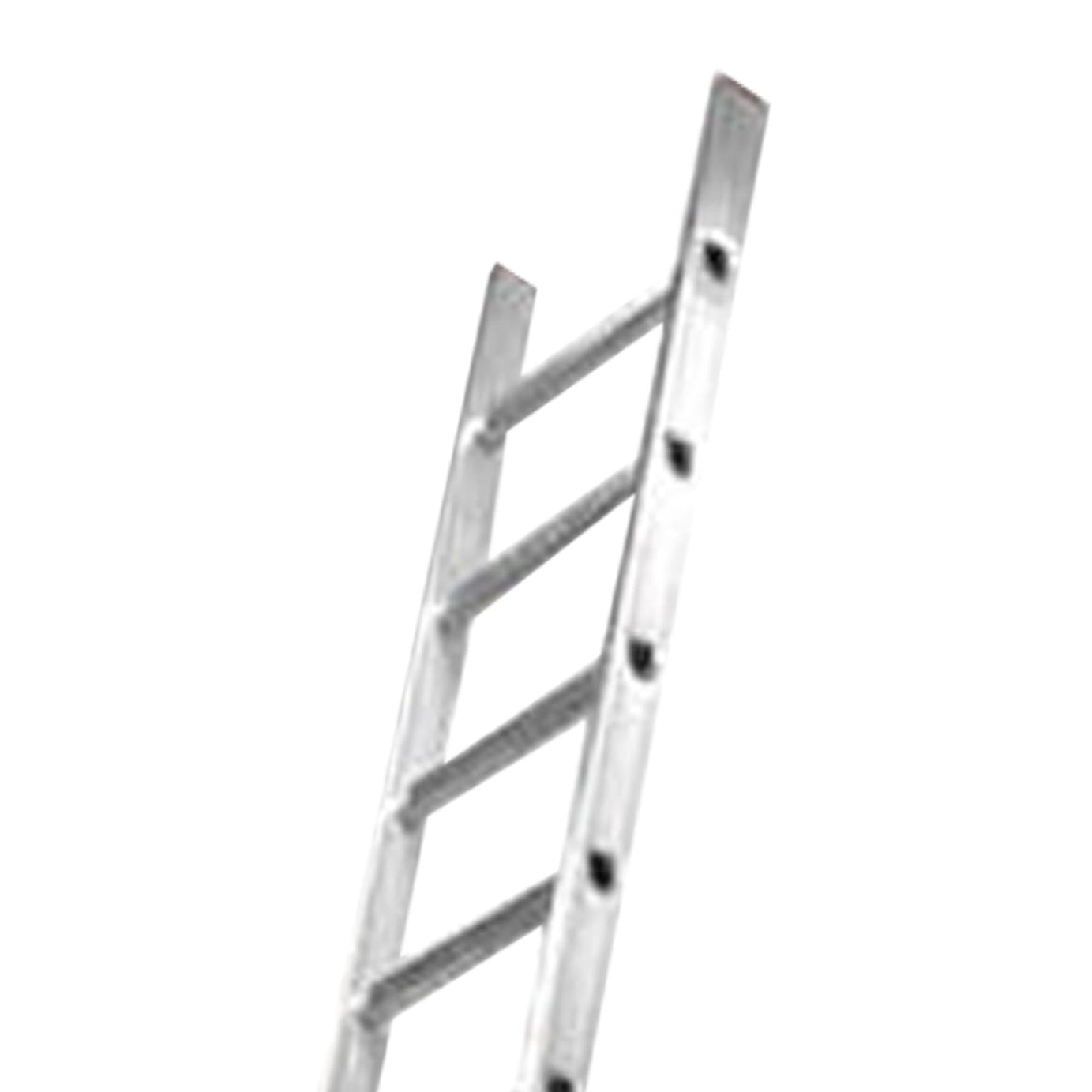 Dapetz 17 Rung Aluminium Extension Ladder 4.5m, Single Section, Made In Uk