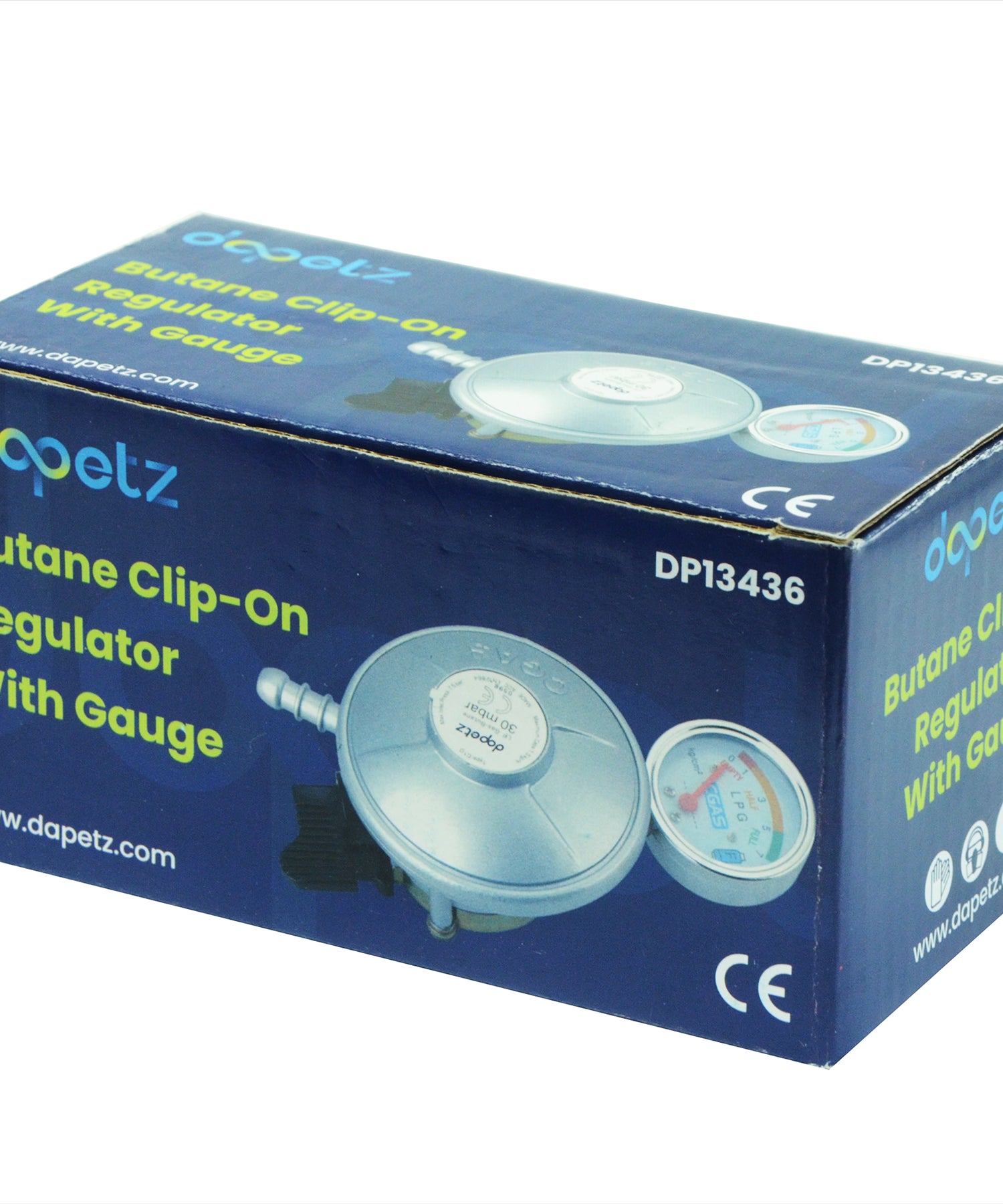 Butane Clip On Gas Regulator Gauge 30 mbar Calor Flogas 21mm Caravan Motorhome