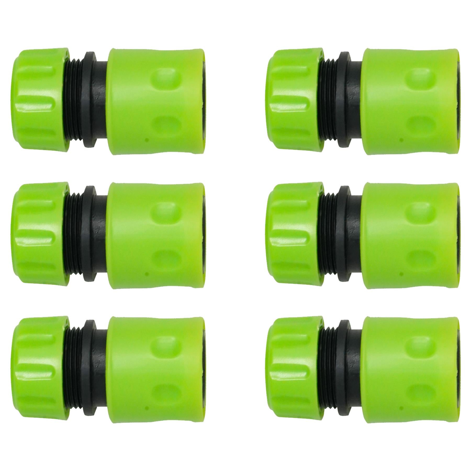 6X 1/2" Female Hose Pipe Connector Garden Water Hose Adaptor Coupler Fitting