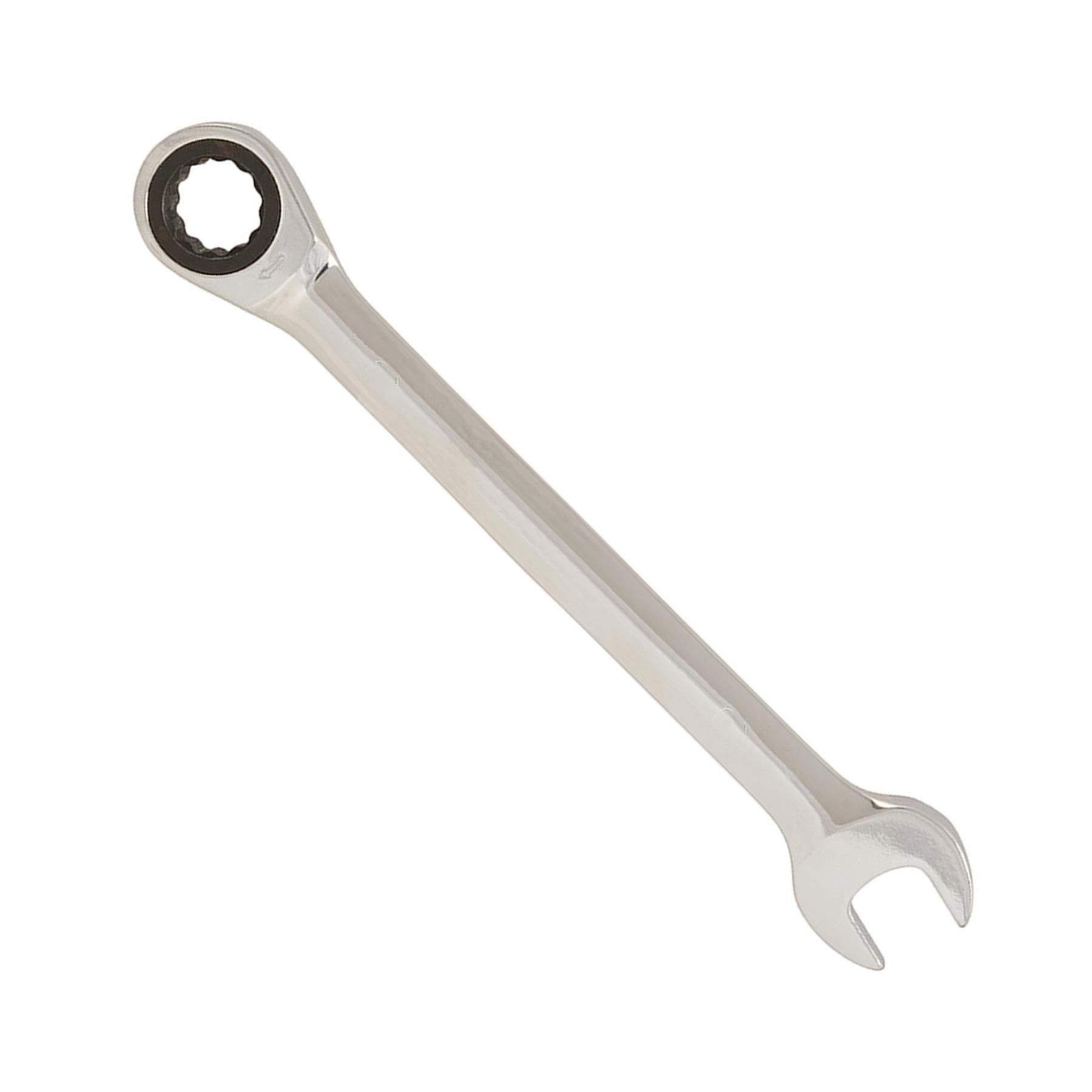 Fixed Head Ratchet Metric Spanner 16mm Open End Ring Combination By Dapetz