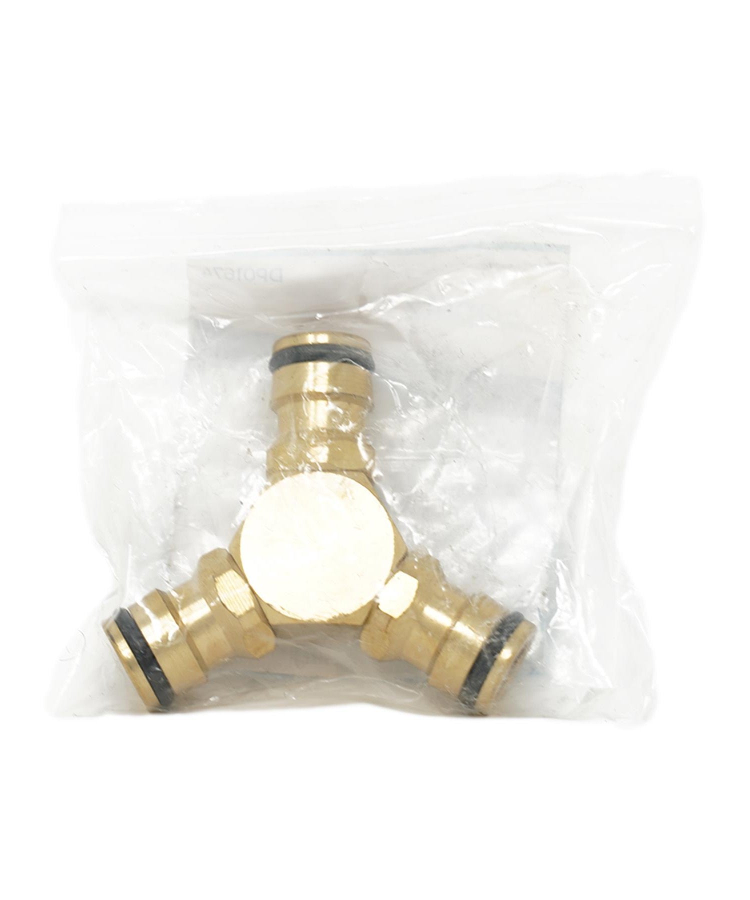 3 Way Hose Quick Connector 1/2" Brass Male Solid Joiner | Garden Work Kit by Dapetz