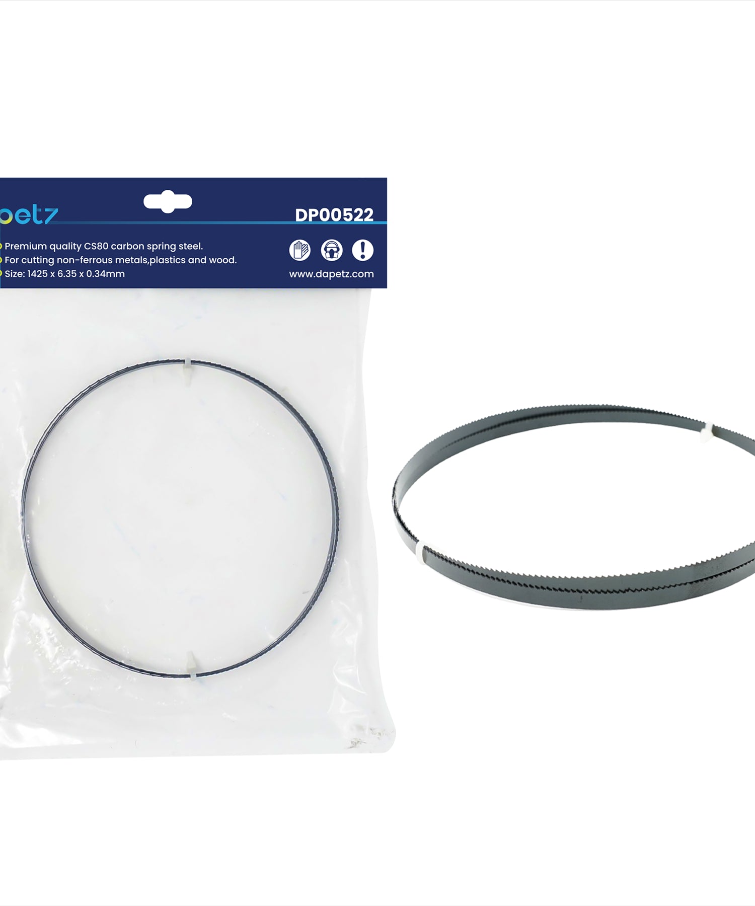 Bandsaw Blades Cutting 14Tpi 1425mm (56") 2X Dapetz