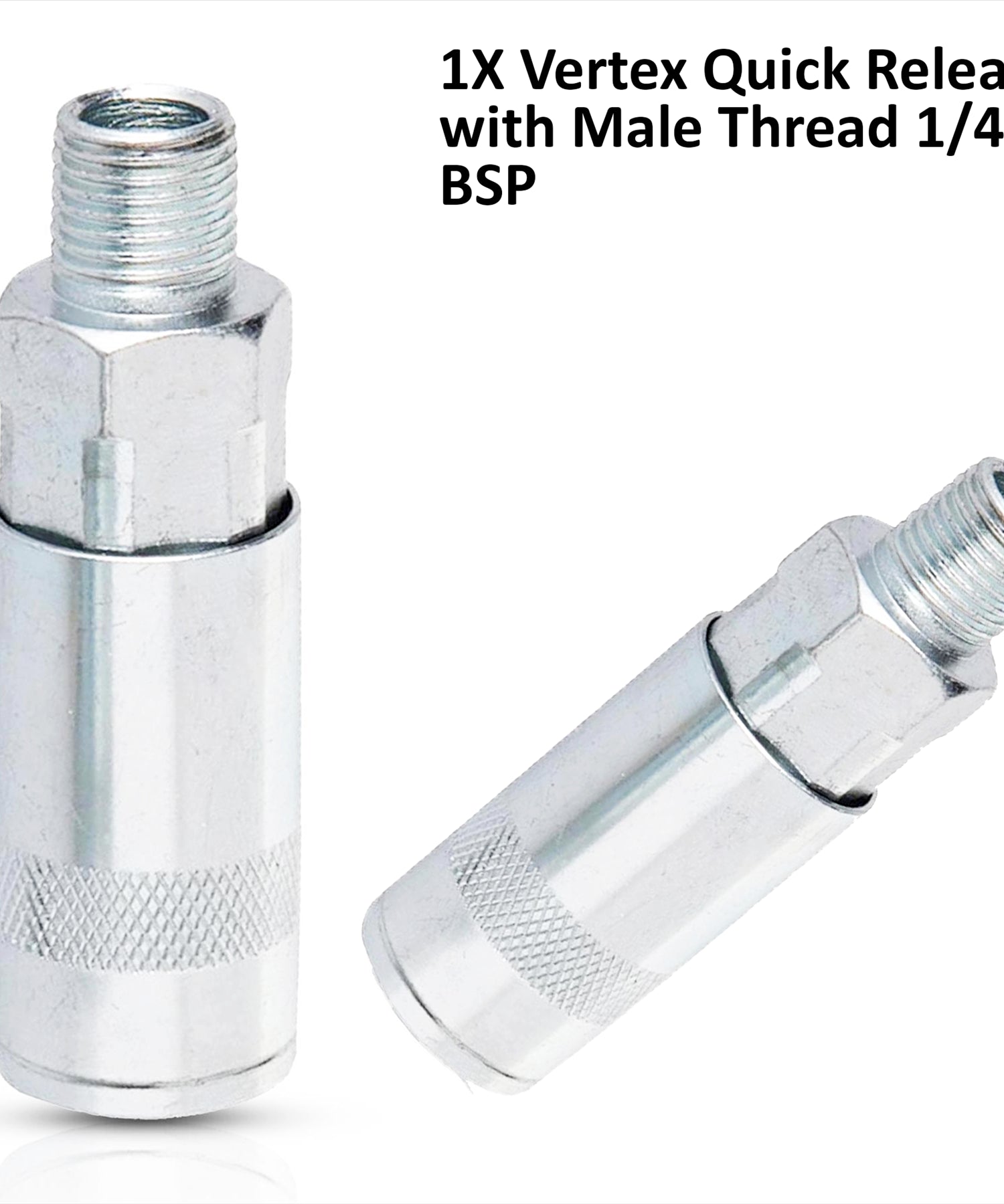 EURO Male To PCL Female Air Fitting Convertor Adapter Airline Hose Quick Release