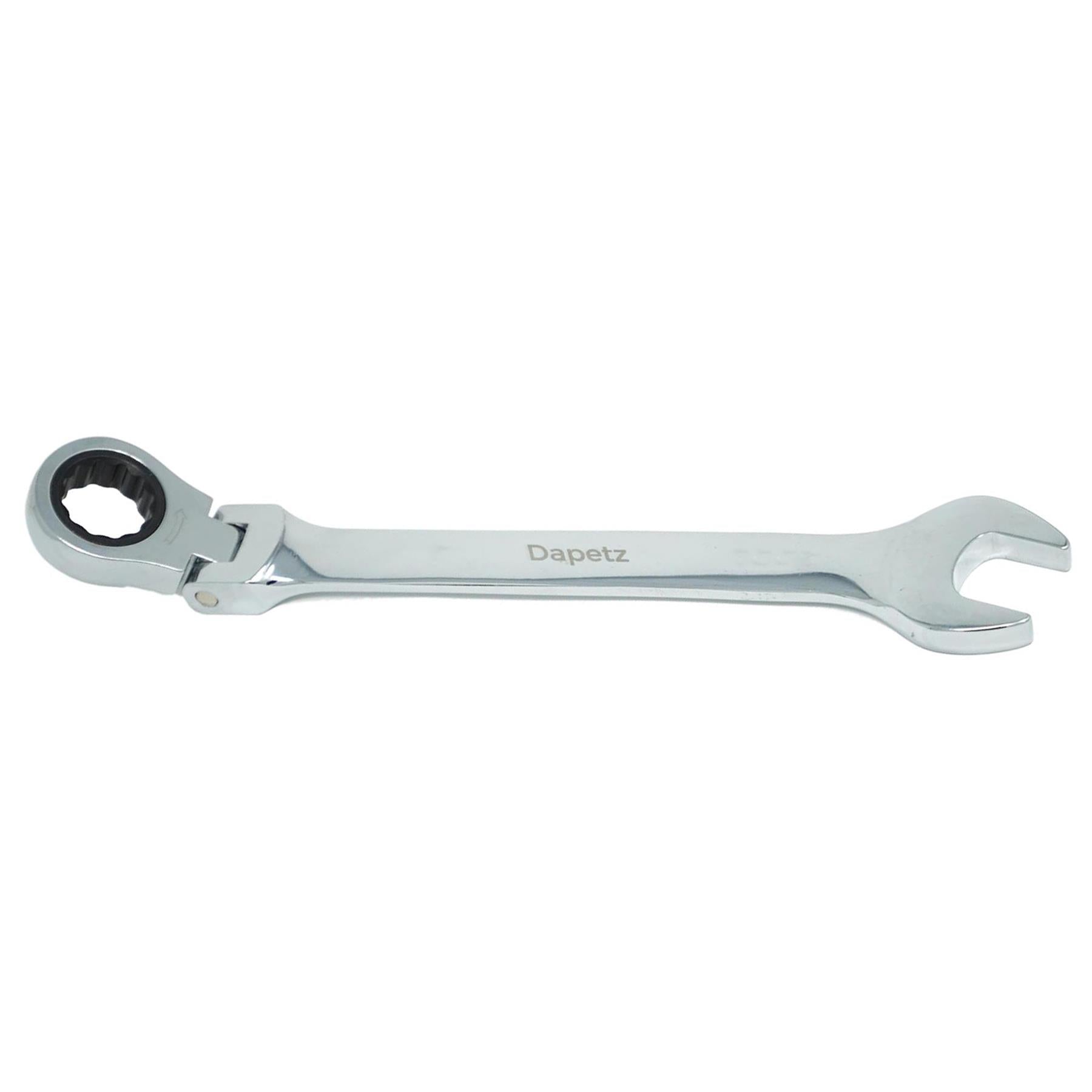 18mm Flexible Head Ratchet Metric Spanner Open End & Ring Guaranteed