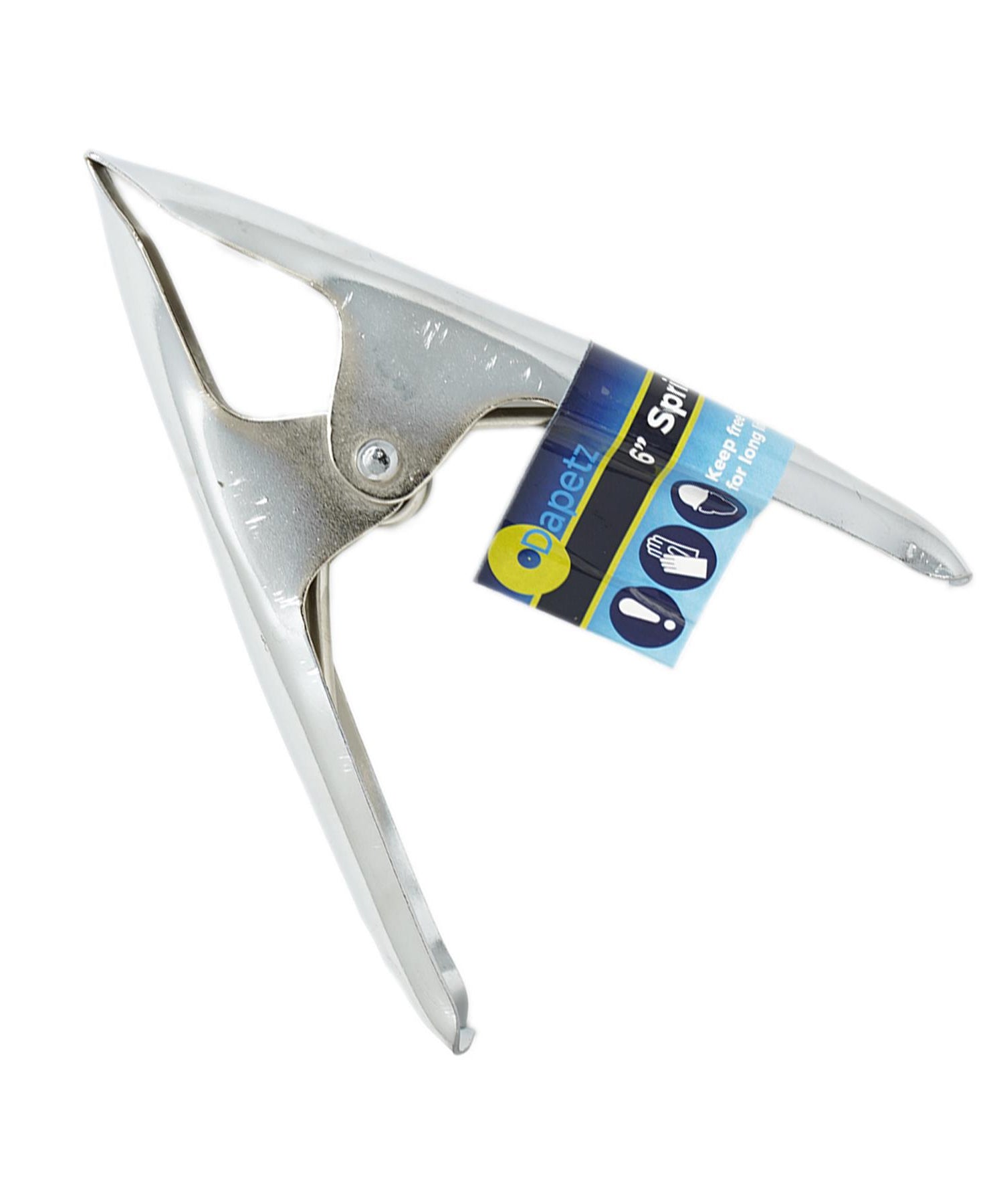 10 x 6" Market Stall Spring Clamps Large Heavy Duty Clips Tarpaulin Sheet by Dapetz