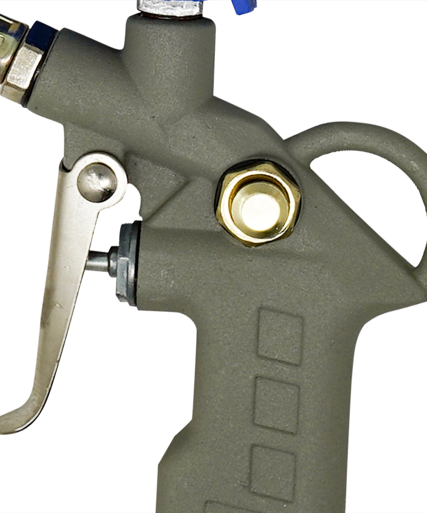 Tyre Air Inflator and Pressure Gauge Gun For Use With Air Compressor Car Van