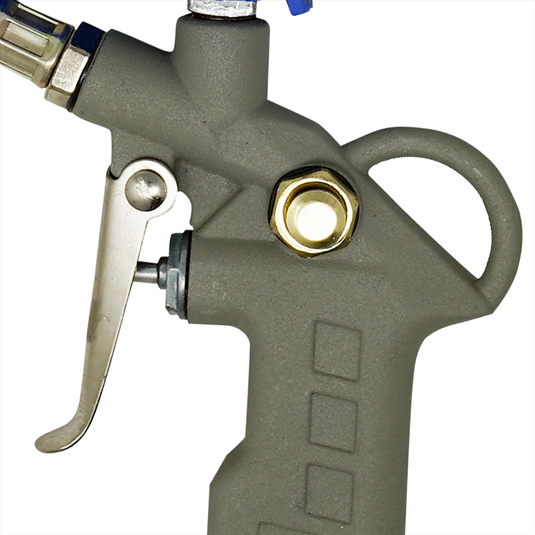 Tyre Air Inflator and Pressure Gauge Gun For Use With Air Compressor Car Van