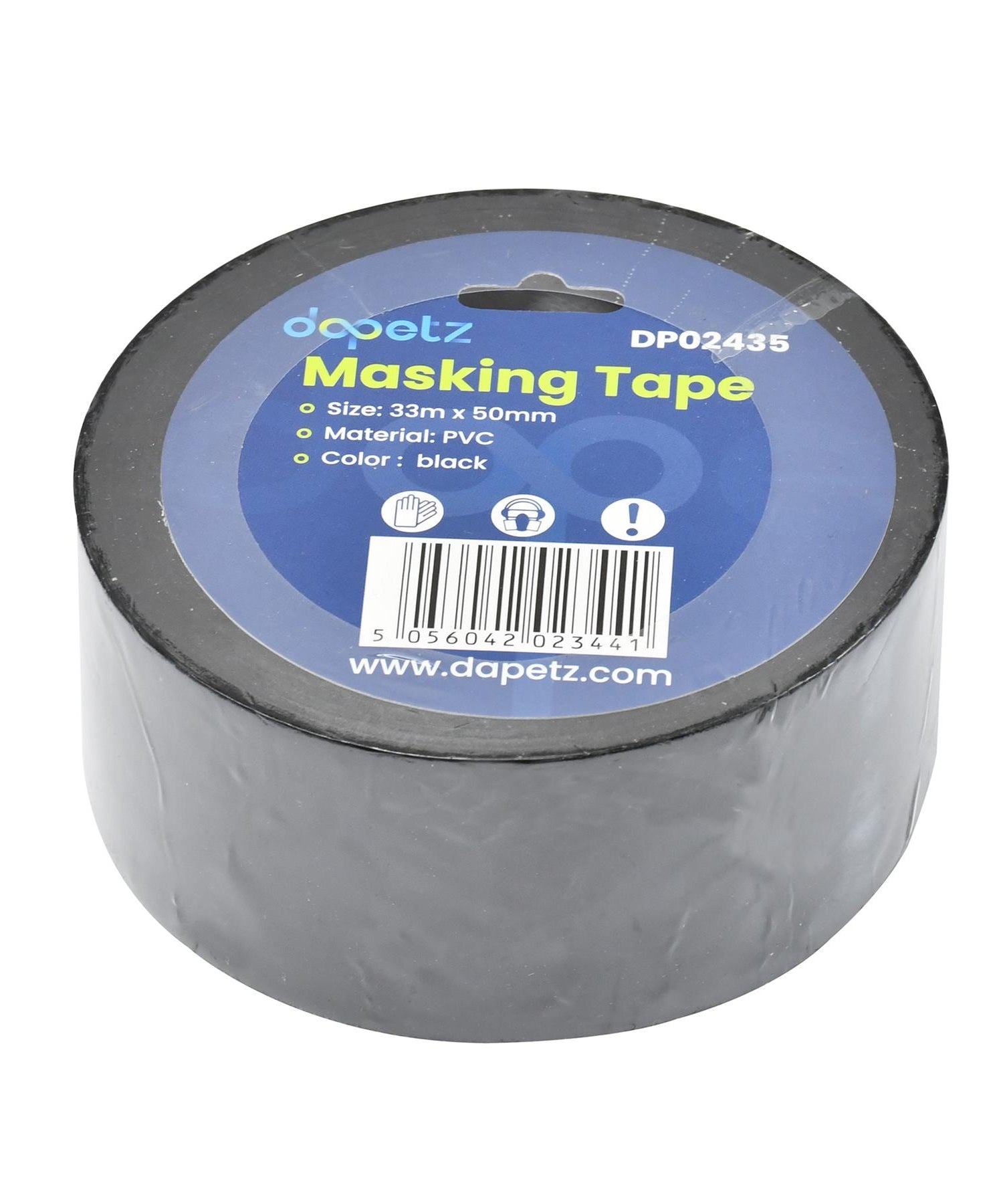 10PCS Wide Black PVC Electrical Tape 50mm x 33m Insulation Flame Retardant Long By Dapetz