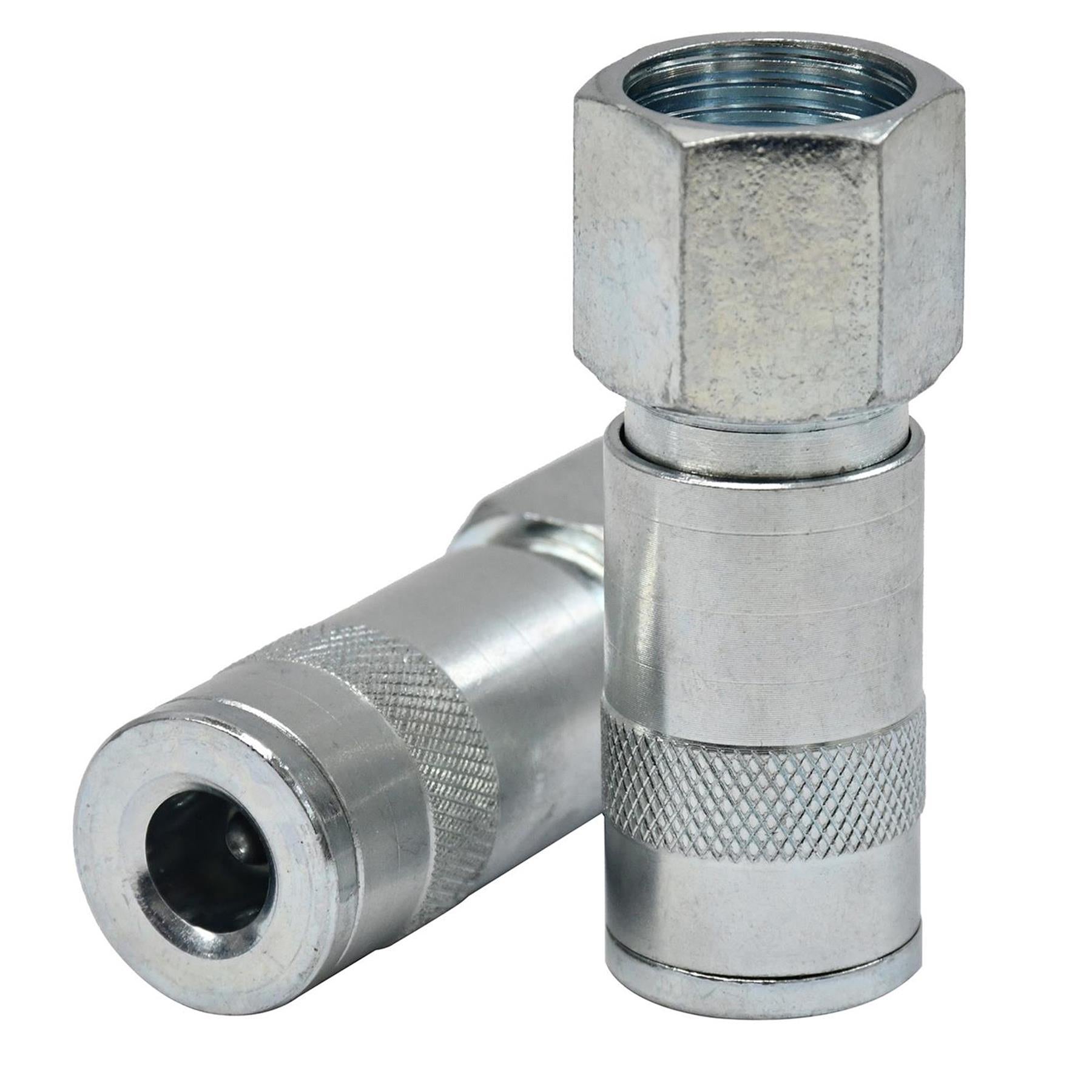 Vertex Air Line Fitting Quick Release Compressor Air Hose 1/2" Female Thread 2PC