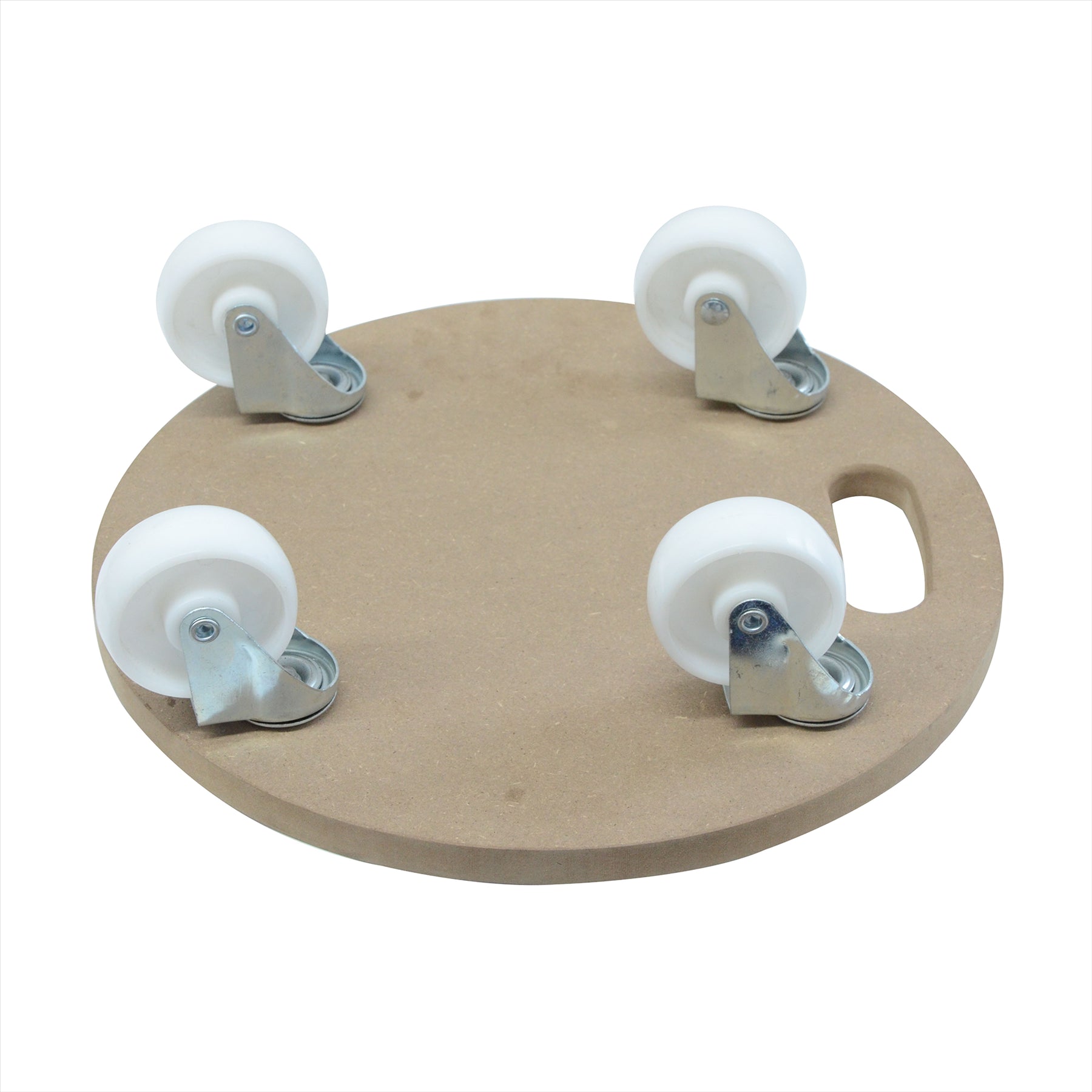 Round Platform Dolly With 4 Strong Nylon Swivel Castors Moves Heavy Loads 250Kg By Dapetz