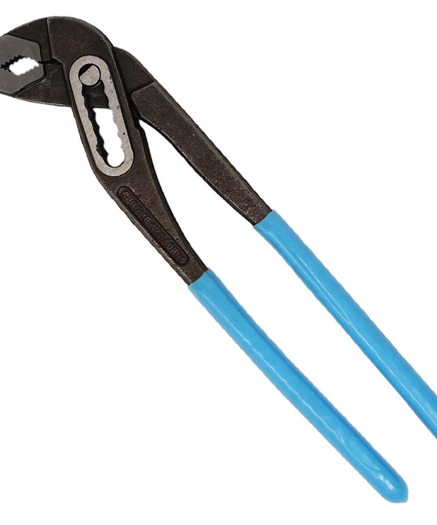 12" Plumbers Slim Jaw 300mm Waterpump Pipe Wrench Pliers Grips Pump Chrome By Dapetz