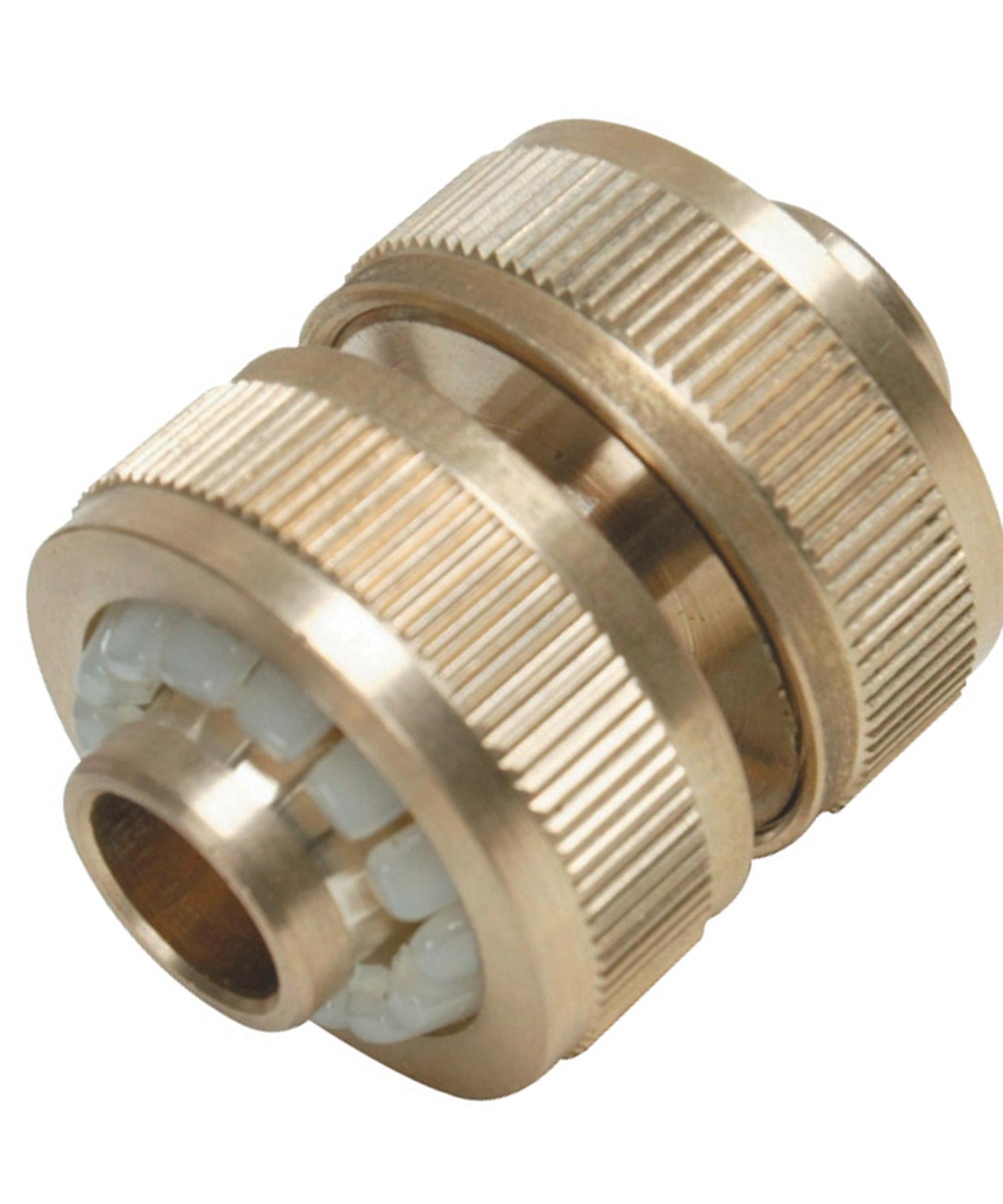Dapetz Brass Hose Joiner Connector 1/2"  Garden Water Hose Pipe Repair Adaptor Fitting