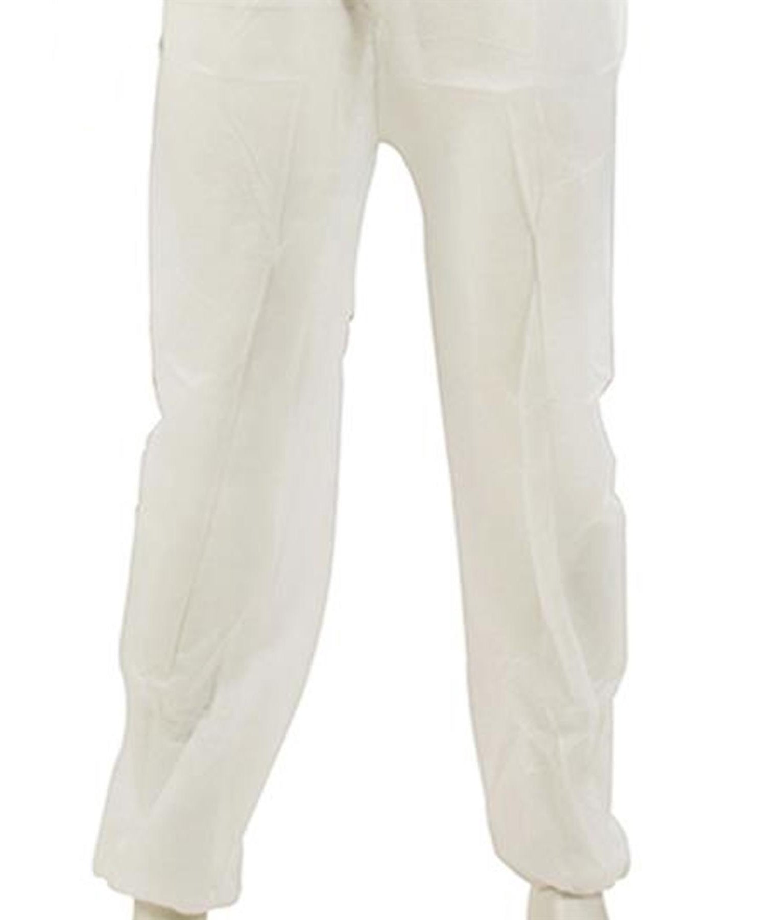 Disposable Coveralls White Hood Paper Suit Painters Protective Overalls XL By Dapetz