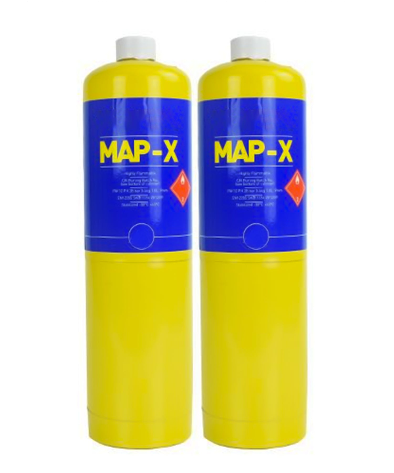 2 x Mapp-PRO gas cylinder