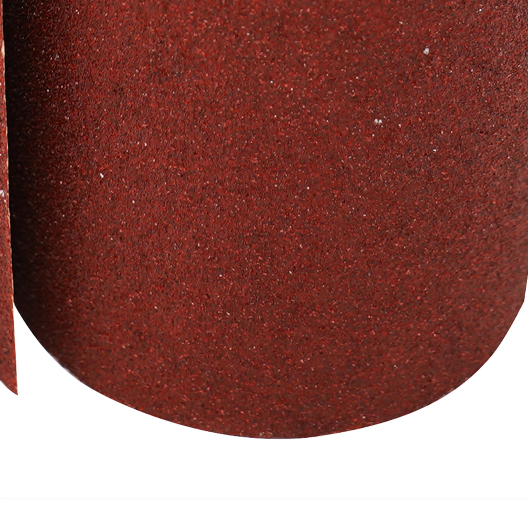 ALUMINIUM OXIDE SANDING ROLL 115mm 5m RED GRIT 40 SANDPAPER SAND WOODWORK by Daptez