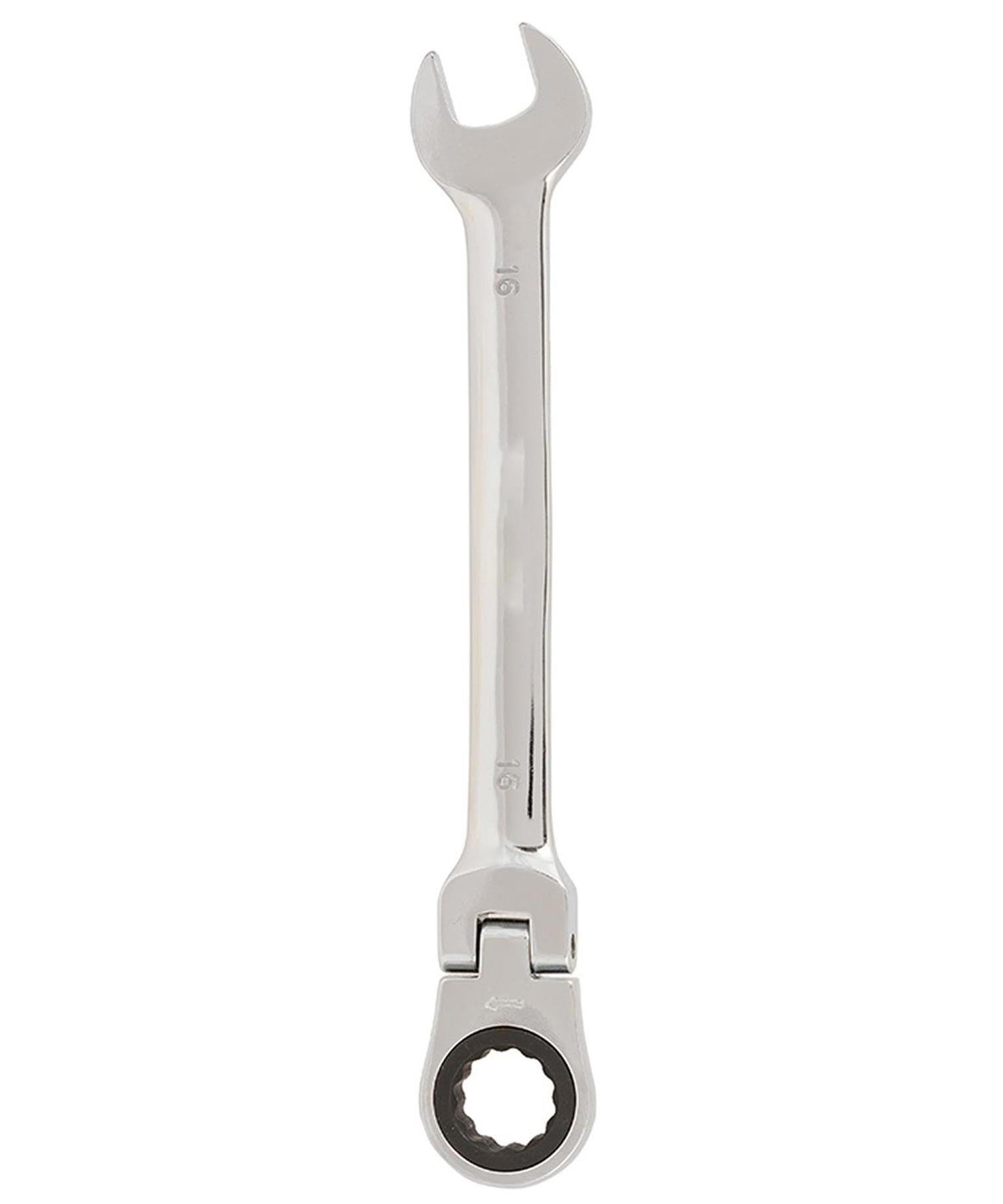 16mm Flexible Head Ratchet Metric Spanner Open End & Ring Guaranteed