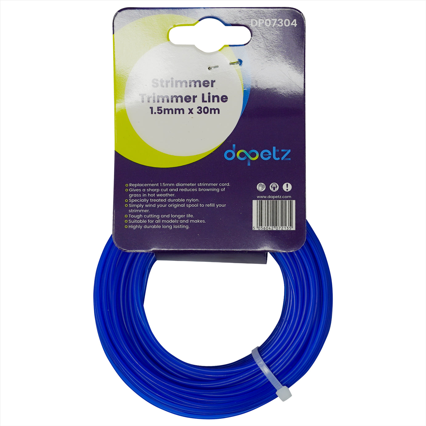 1.5mm x 30m Blue British Trimmer/Strimmer by Dapetz