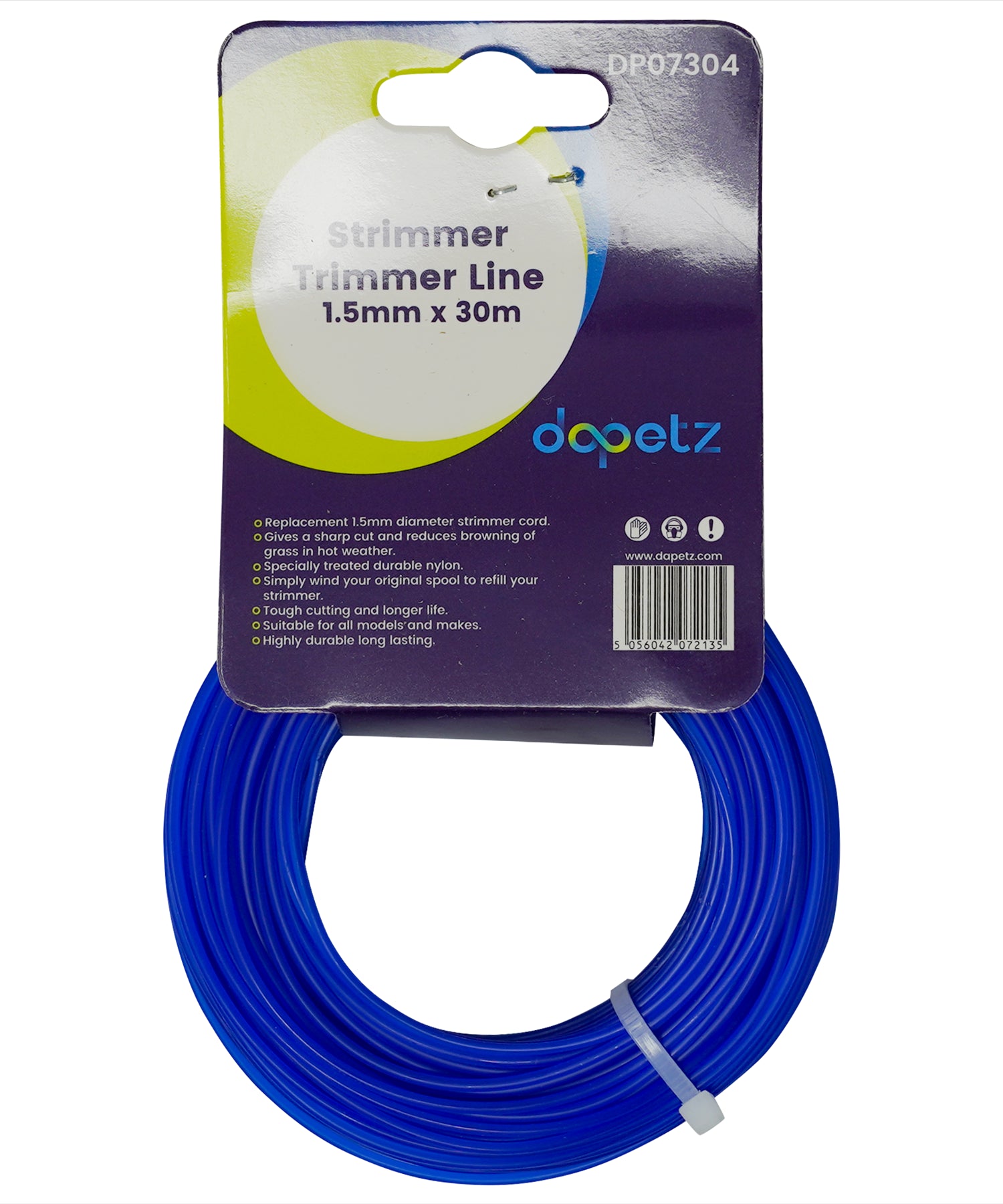1.5mm x 30m Blue British Trimmer/Strimmer by Dapetz