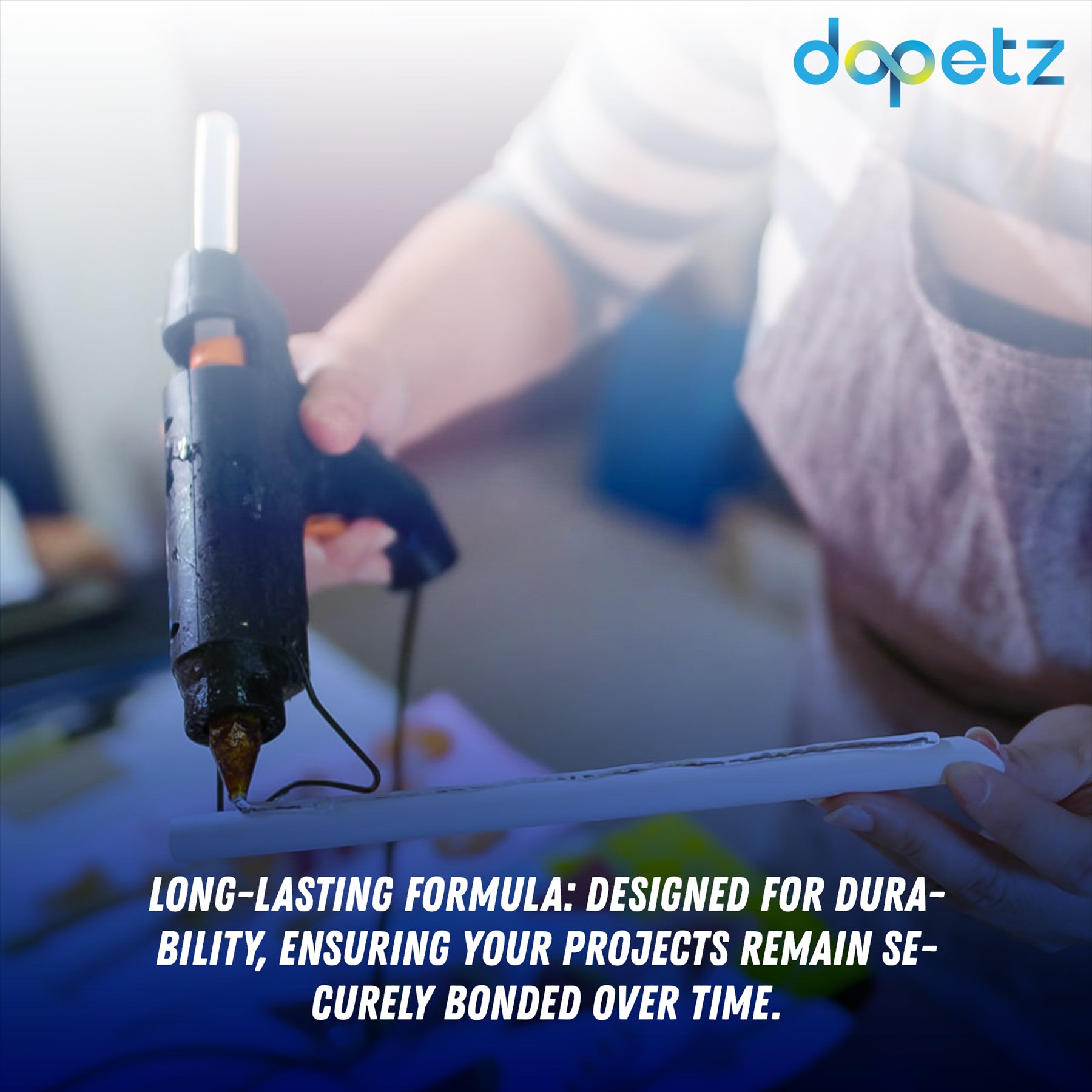 Hot Melt Glue Gun Sticks 7mm x 200mm Long for Craft Adhesive Clear Mini 10pcs