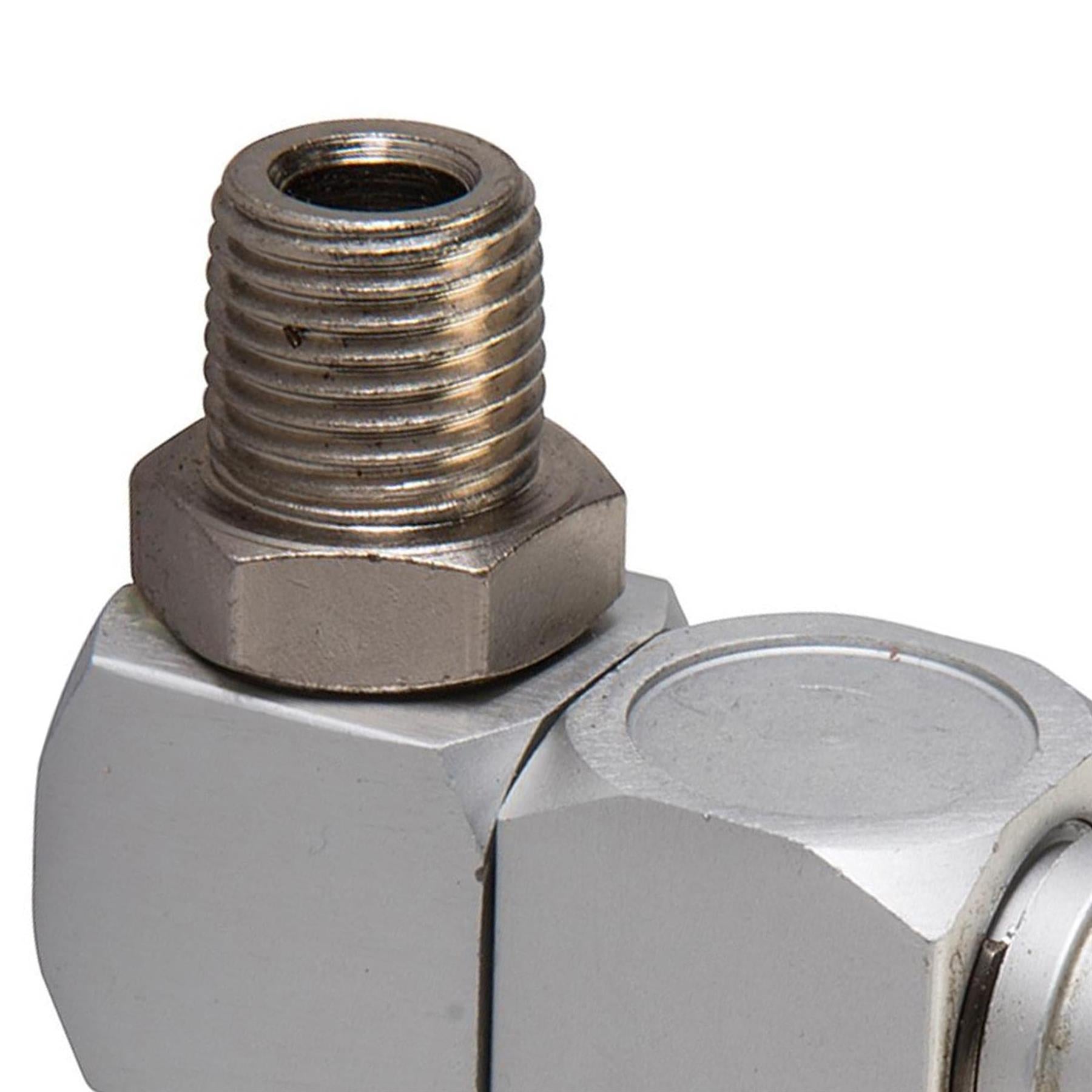 Air Line Swivel Connector 1/4" BSP 6mm Female Tool Fittings Universal Quality by Daptez