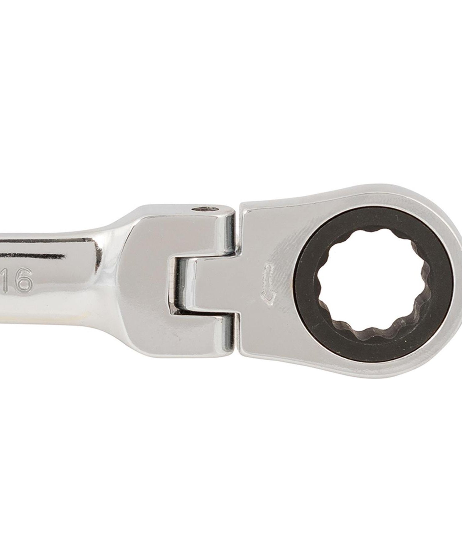 16mm Flexible Head Ratchet Metric Spanner Open End & Ring Guaranteed
